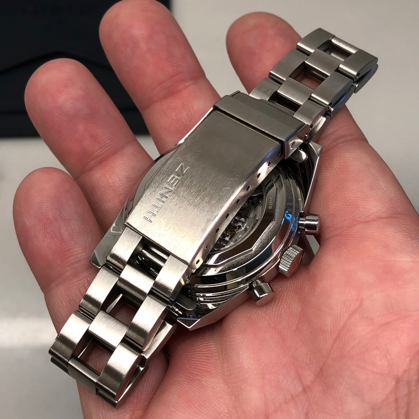 2024 Zenith El Primero Chronomaster Revival A384 03.A384.400/21/M384 Wristwatch with Box and Papers - HASHTAGWATCHCO
