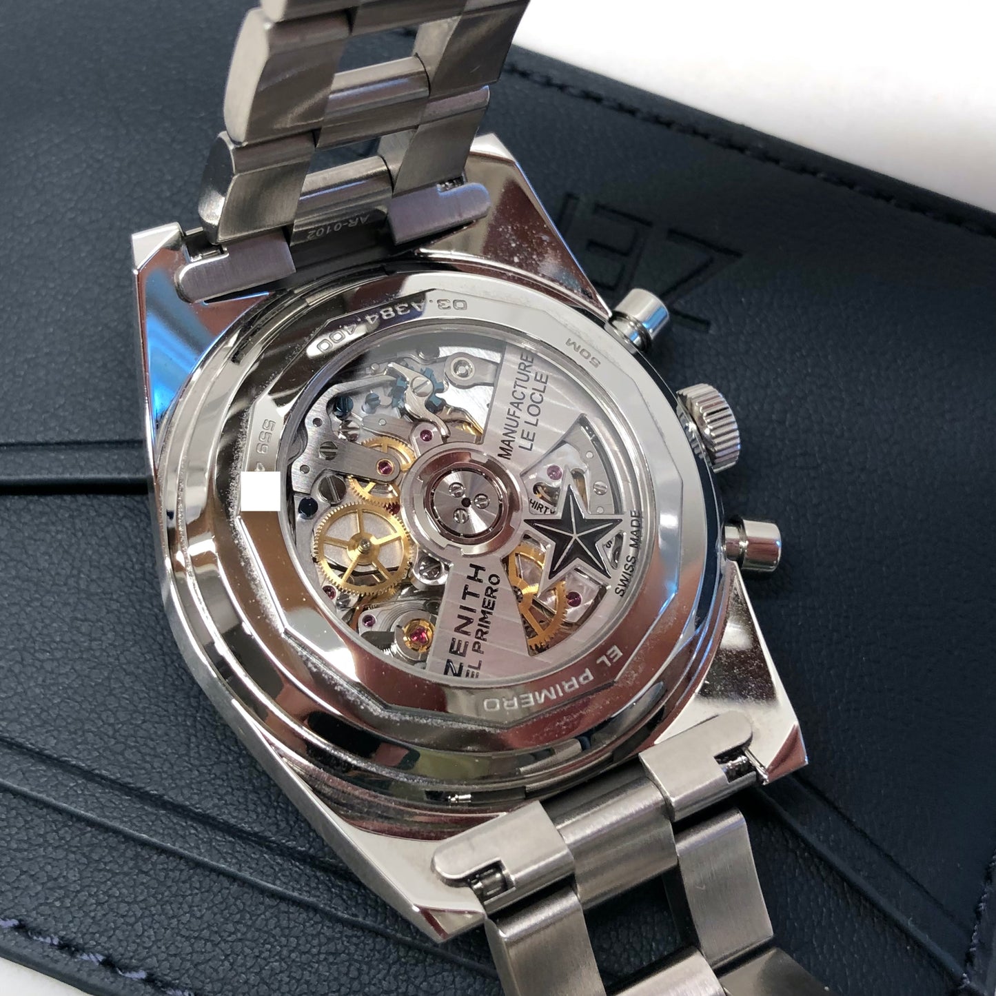 2024 Zenith El Primero Chronomaster Revival A384 03.A384.400/21/M384 Wristwatch with Box and Papers - HASHTAGWATCHCO