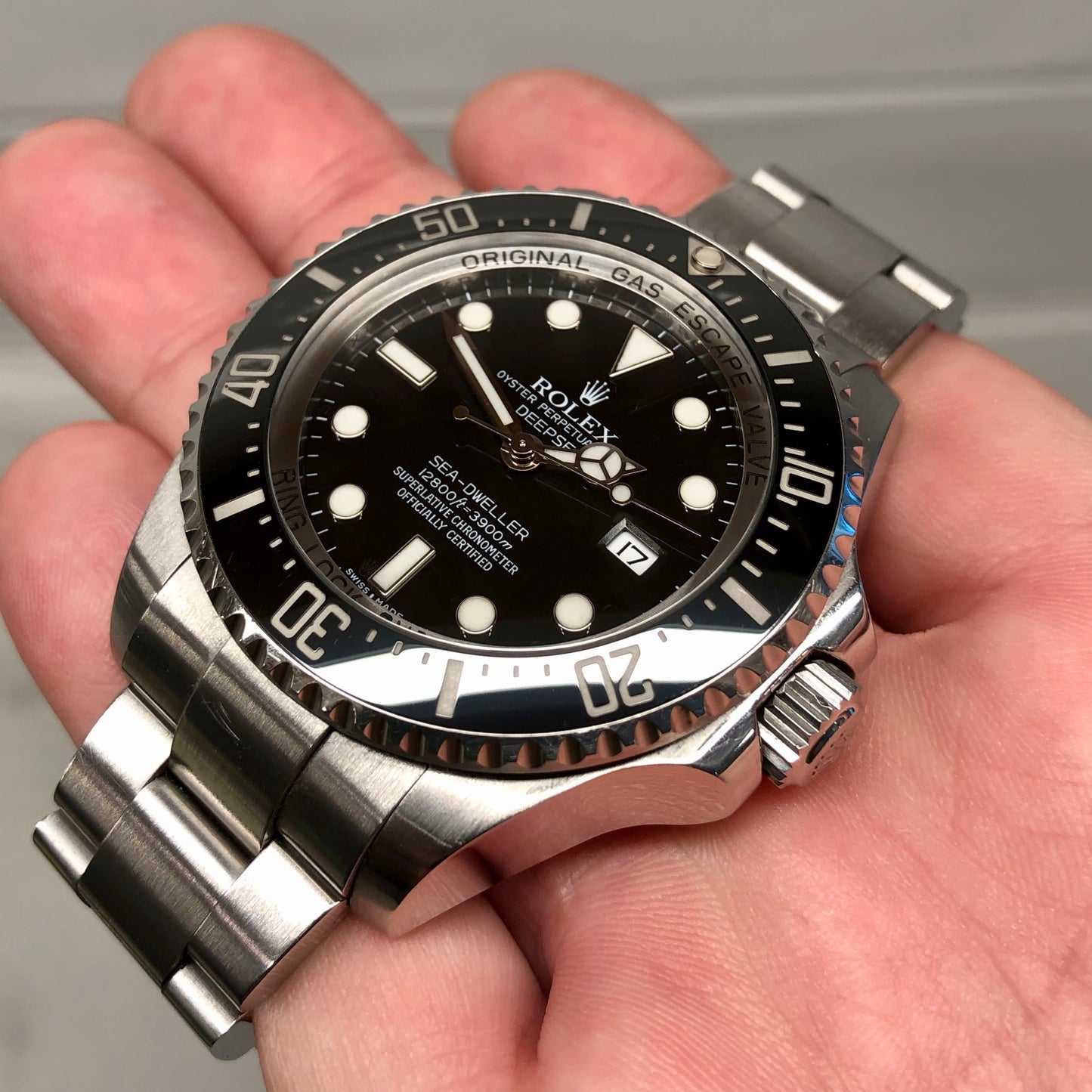 2009 Rolex SEA DWELLER DEEPSEA 116660 Ceramic Mens 44mm Automatic Wristwatch with Box and Papers - HASHTAGWATCHCO