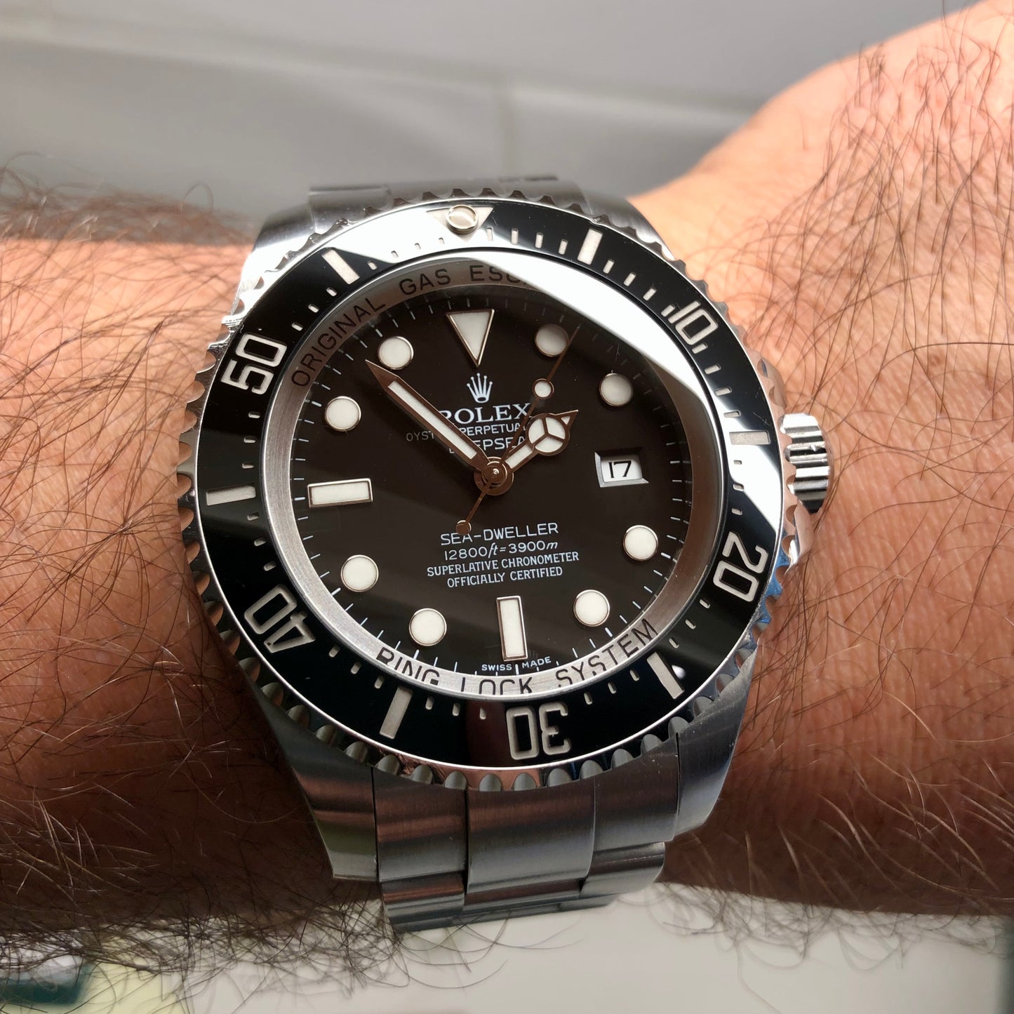 2009 Rolex SEA DWELLER DEEPSEA 116660 Ceramic Mens 44mm Automatic Wristwatch with Box and Papers - HASHTAGWATCHCO