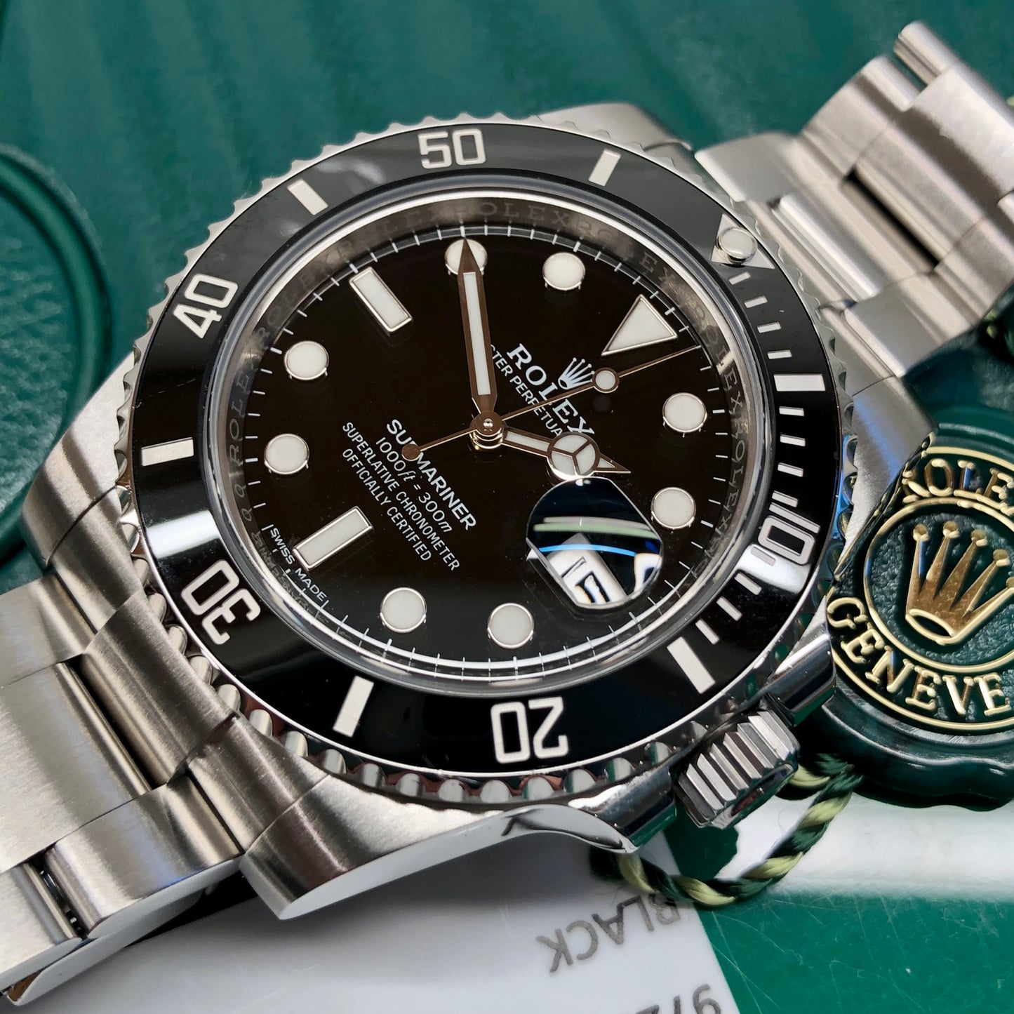 2017 Rolex Submariner Date 116610LN Steel Wristwatch with Box and Papers - HASHTAGWATCHCO