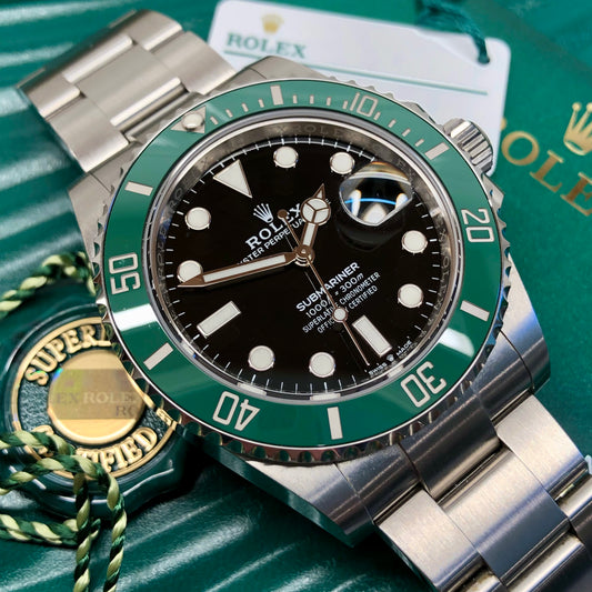 2022 Rolex Submariner Date 126610LV Starbucks Steel Wristwatch with Box and Papers - HASHTAGWATCHCO