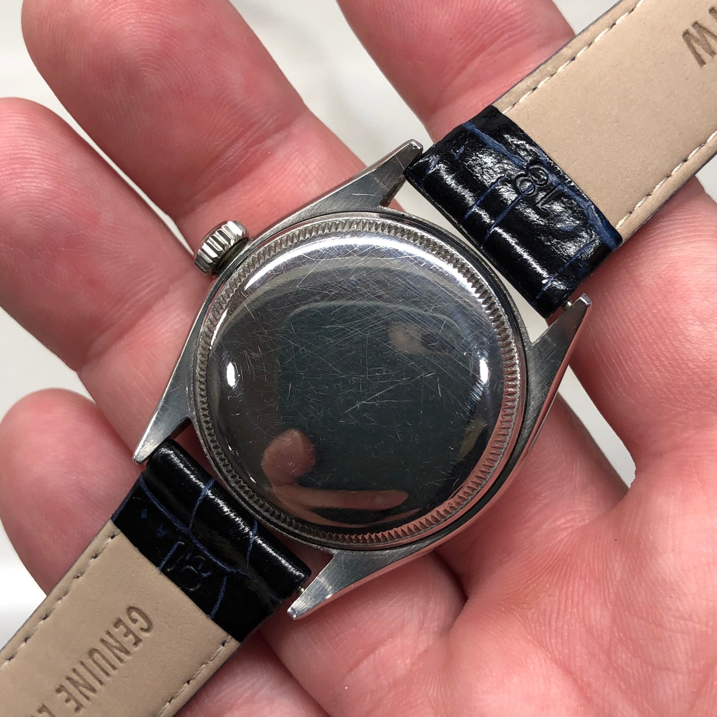 1953 Rolex Oyster Perpetual 6085/9 "Explorer Dial" Stainless Steel Automatic Wristwatch - HASHTAGWATCHCO