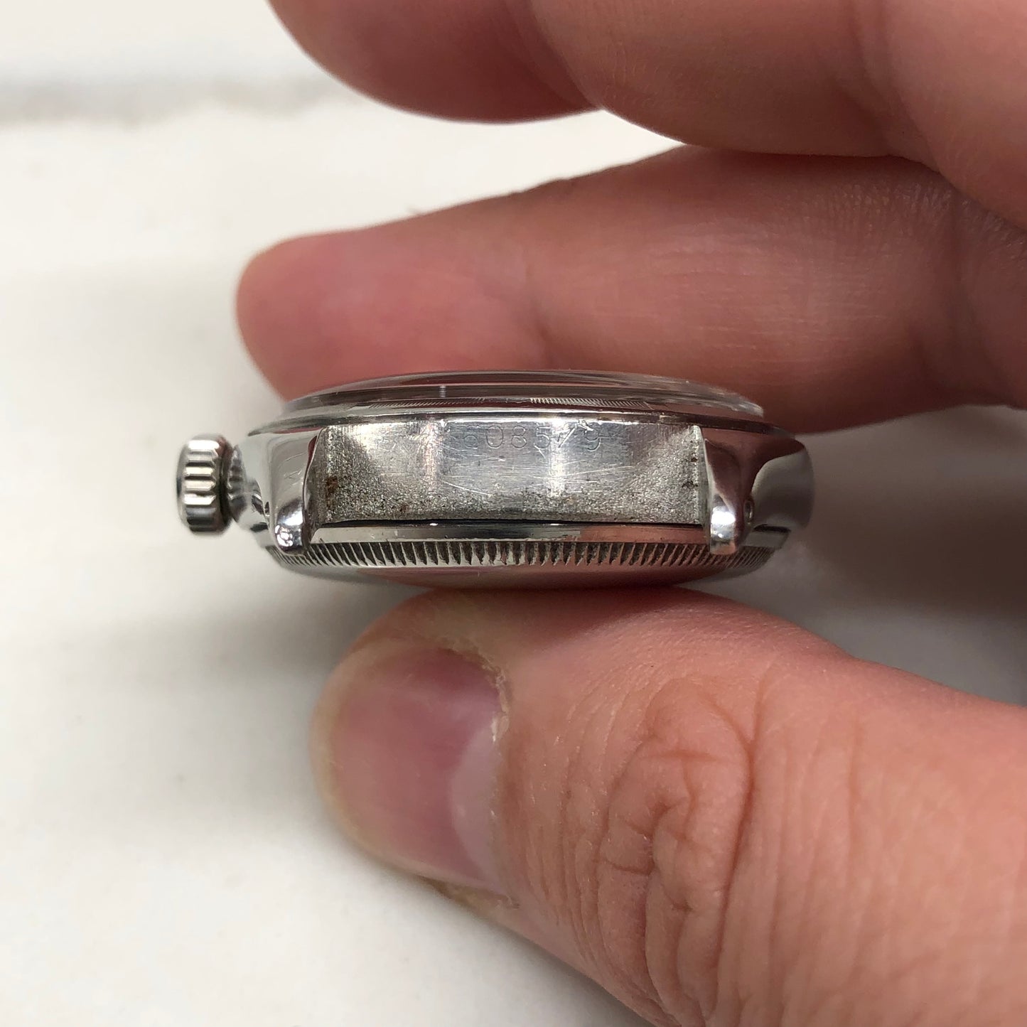 1953 Rolex Oyster Perpetual 6085/9 "Explorer Dial" Stainless Steel Automatic Wristwatch - HASHTAGWATCHCO