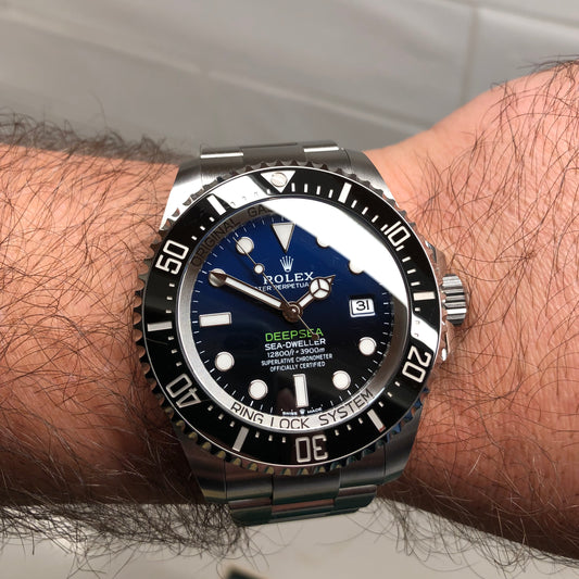 2022 Rolex SEA DWELLER DEEPSEA 136660 James Cameron Ceramic Mens 44mm Automatic Wristwatch with Box and Papers* - HASHTAGWATCHCO
