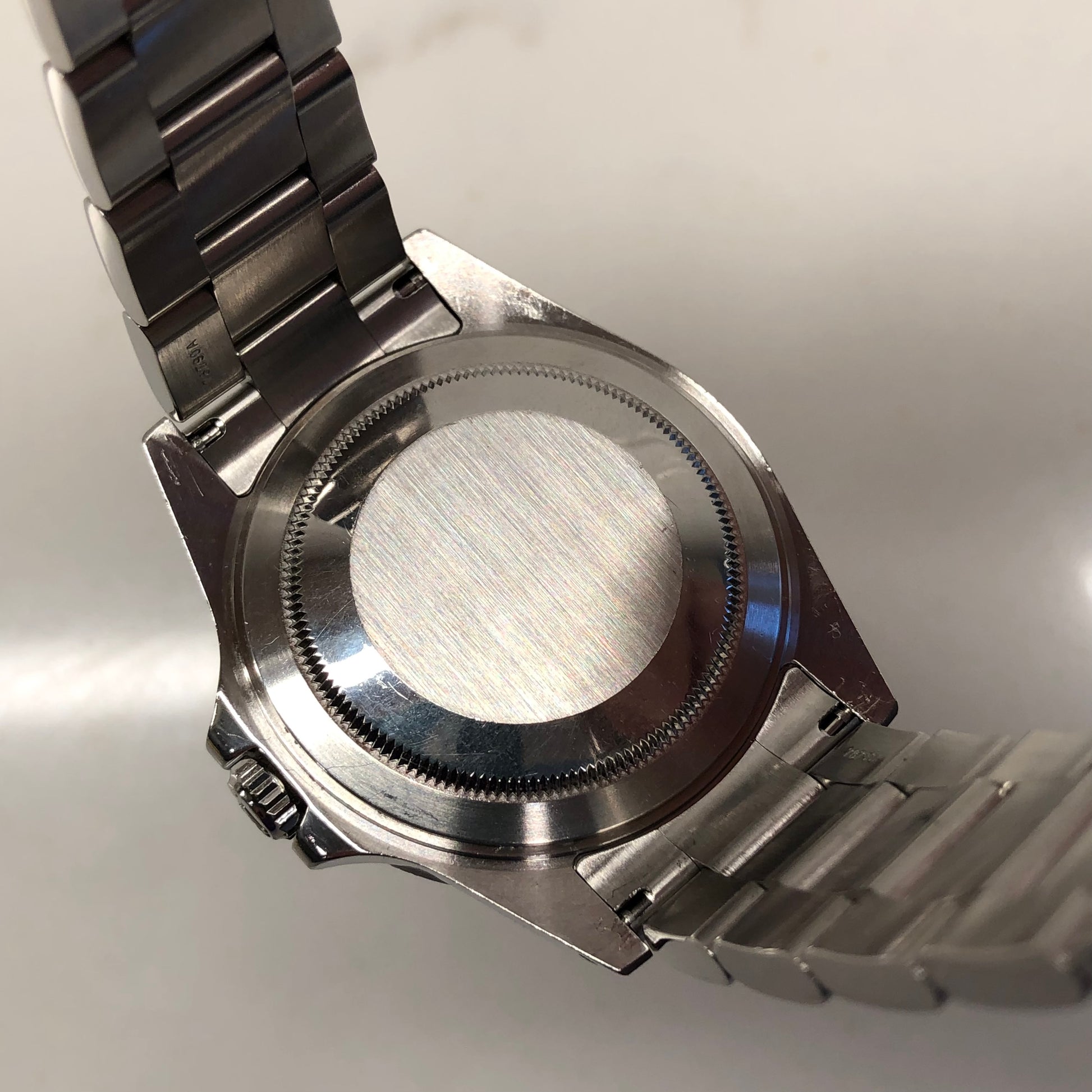 2000 Rolex Explorer II 16570 Black Dial Steel Oyster Automatic Wristwatch - HASHTAGWATCHCO