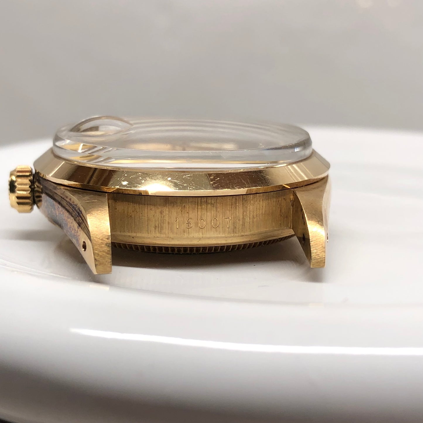 1981 Rolex Date 15007 14K Yellow Gold Chevrolet Jubilee Automatic Wristwatch - HASHTAGWATCHCO