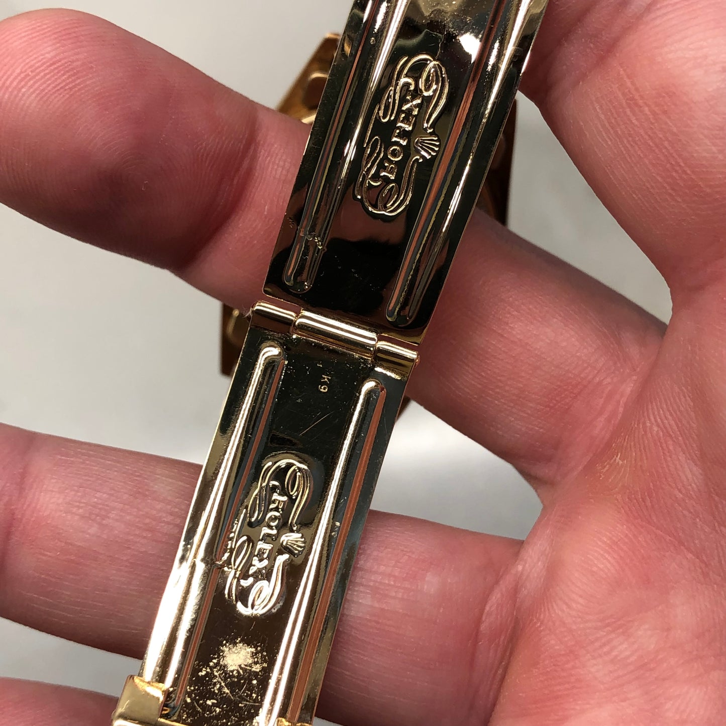 1981 Rolex Date 15007 14K Yellow Gold Chevrolet Jubilee Automatic Wristwatch - HASHTAGWATCHCO