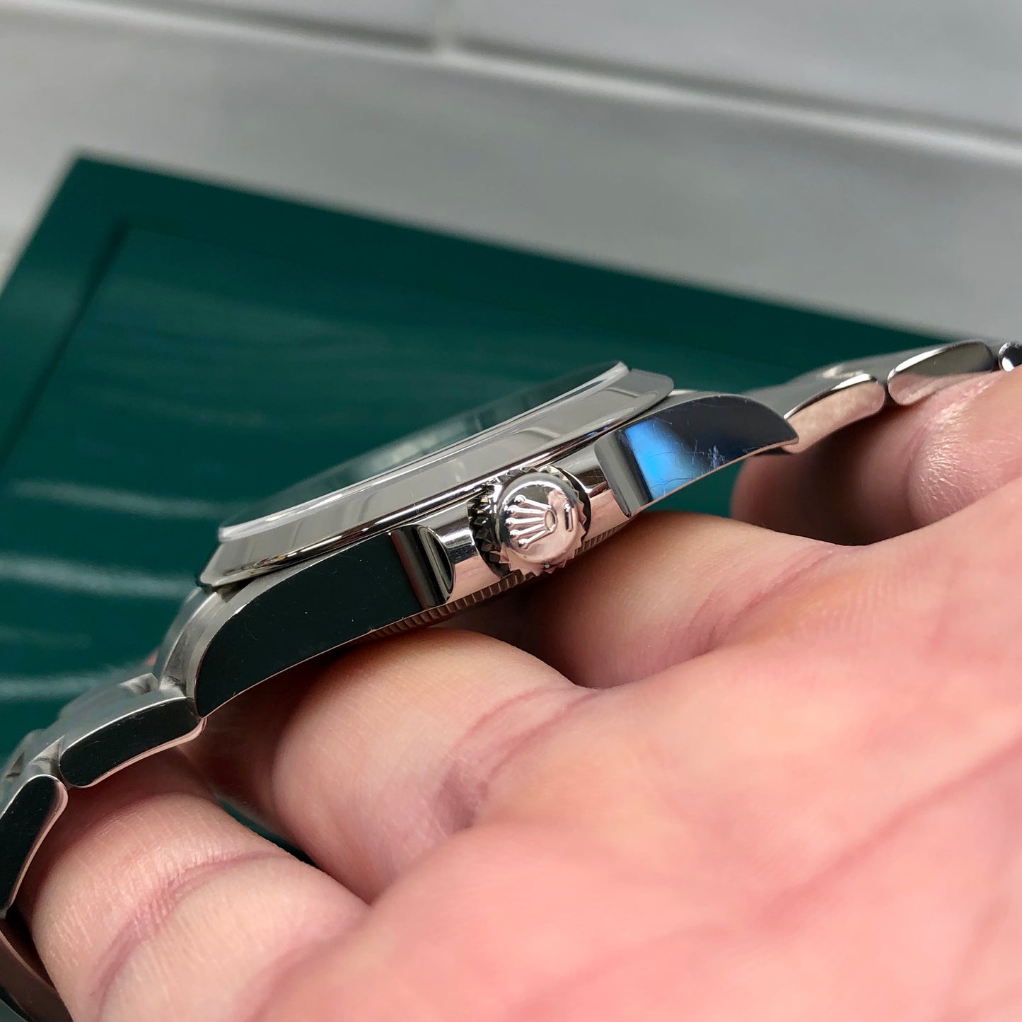 2023 Rolex Air King 126900 Automatic Steel Wristwatch with Box and Papers - HASHTAGWATCHCO