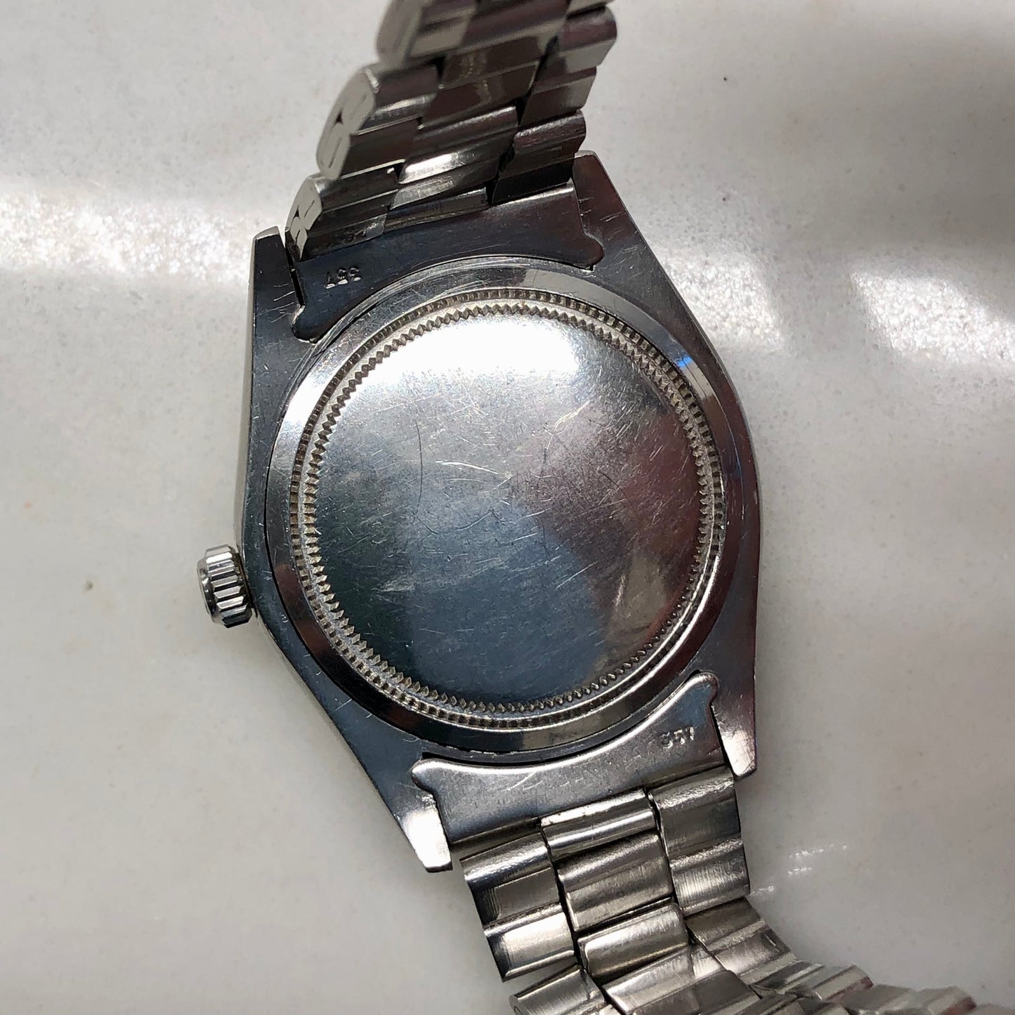 1976 Rolex Oysterdate Precision 6694 Stainless Steel Manual Wristwatch with Guarantee Papers - HASHTAGWATCHCO
