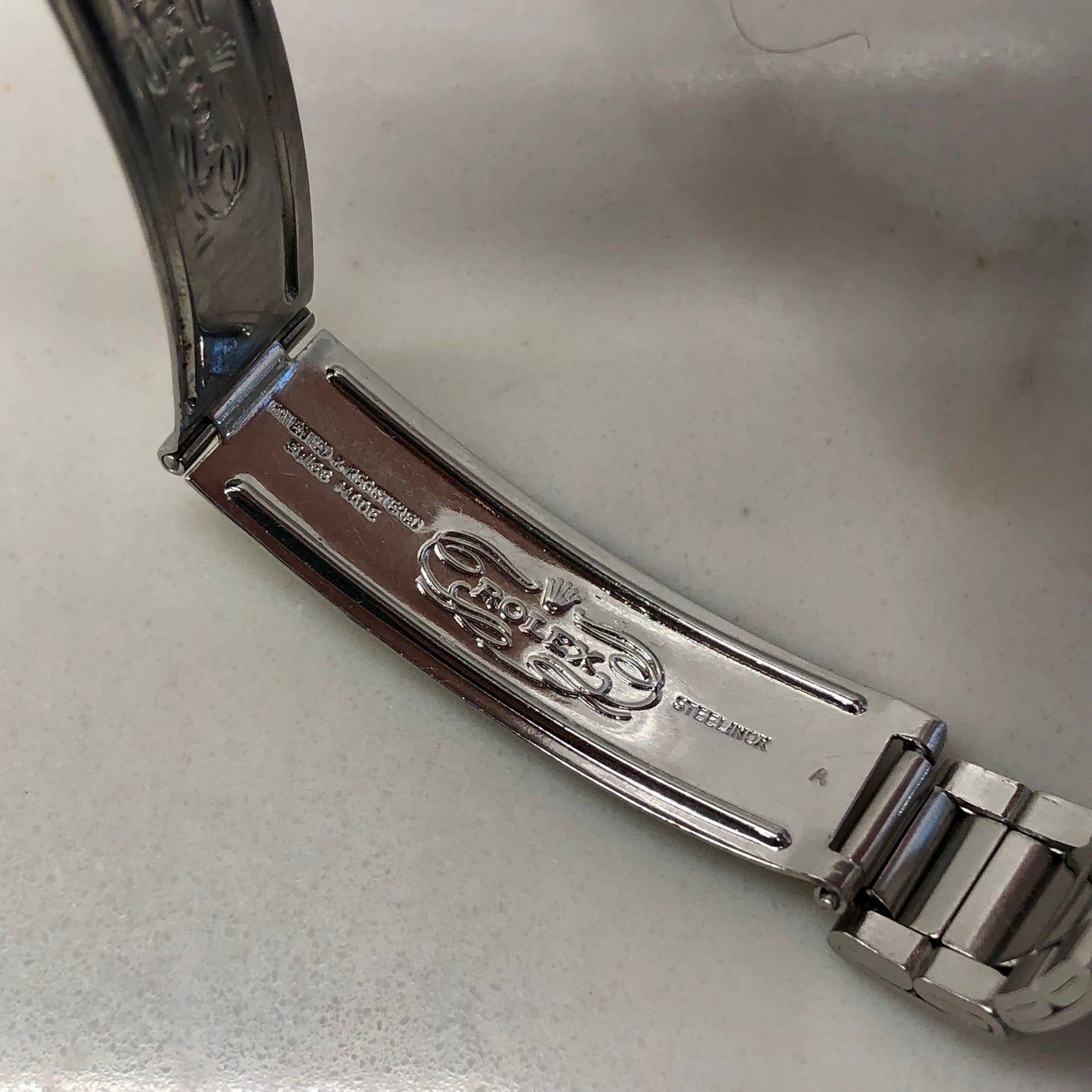 1976 Rolex Oysterdate Precision 6694 Stainless Steel Manual Wristwatch with Guarantee Papers - HASHTAGWATCHCO