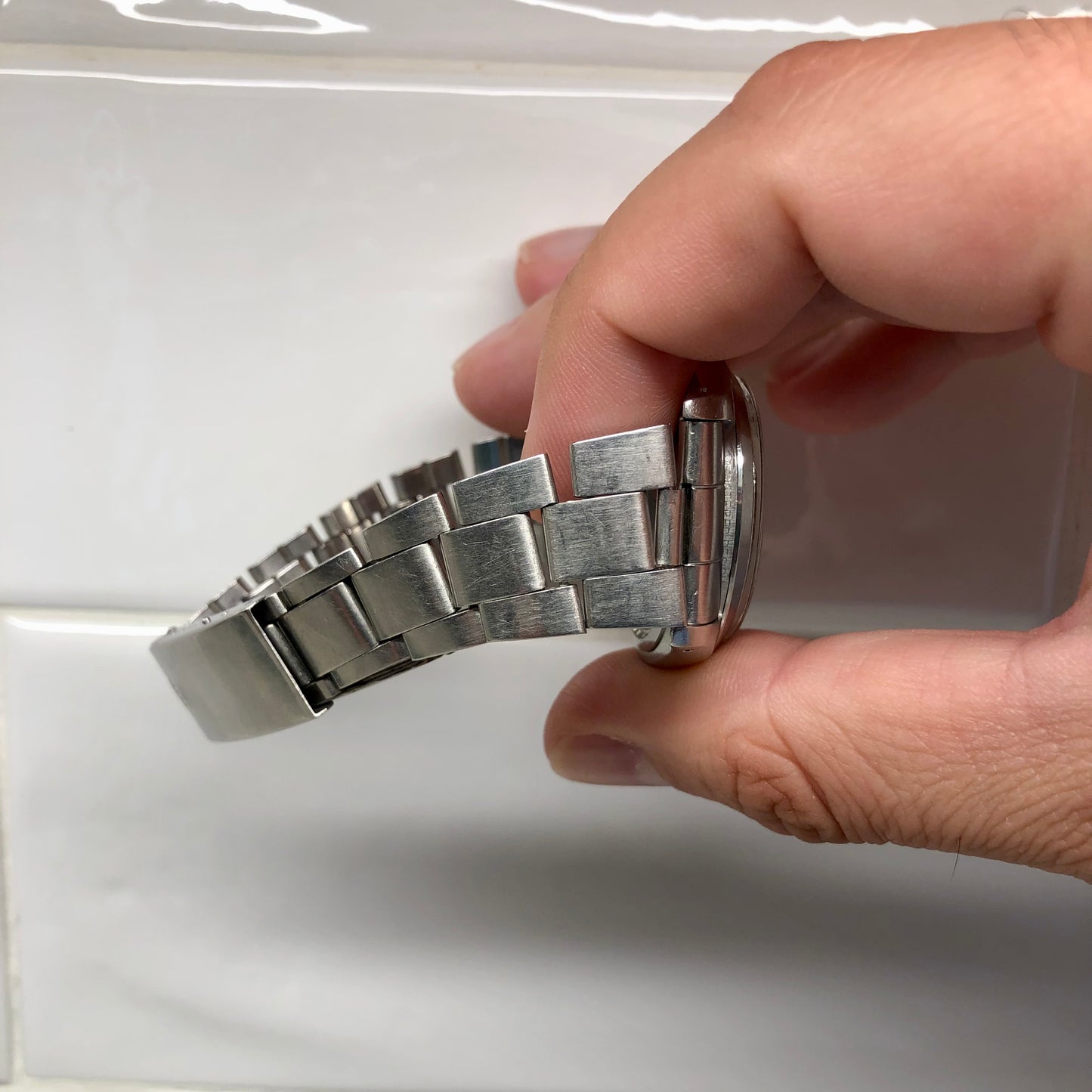 1976 Rolex Oysterdate Precision 6694 Stainless Steel Manual Wristwatch with Guarantee Papers - HASHTAGWATCHCO