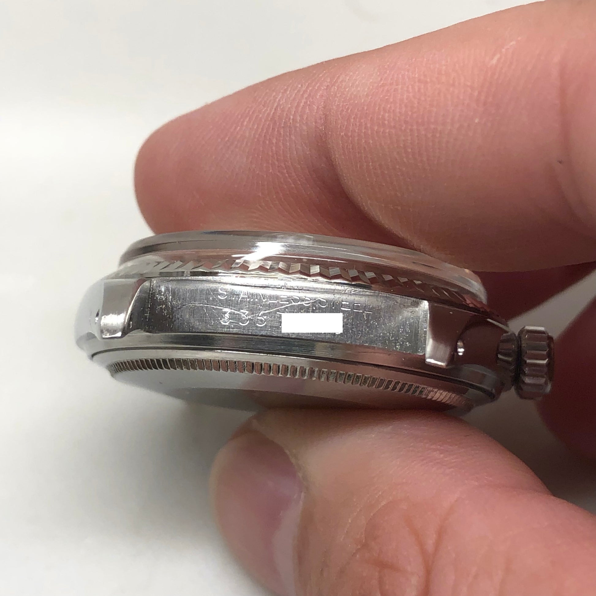 1973 Rolex Datejust 1601 Stainless Steel Fluted Bezel Silver Dial Jubilee Automatic Wristwatch - HASHTAGWATCHCO