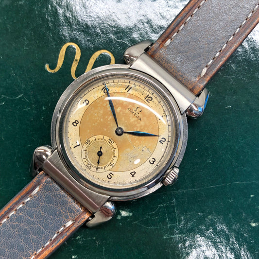 1934 Omega Scarab CK2014 Caliber 26.5 S0B T2 Art Deco Mechanical Vintage Wristwatch