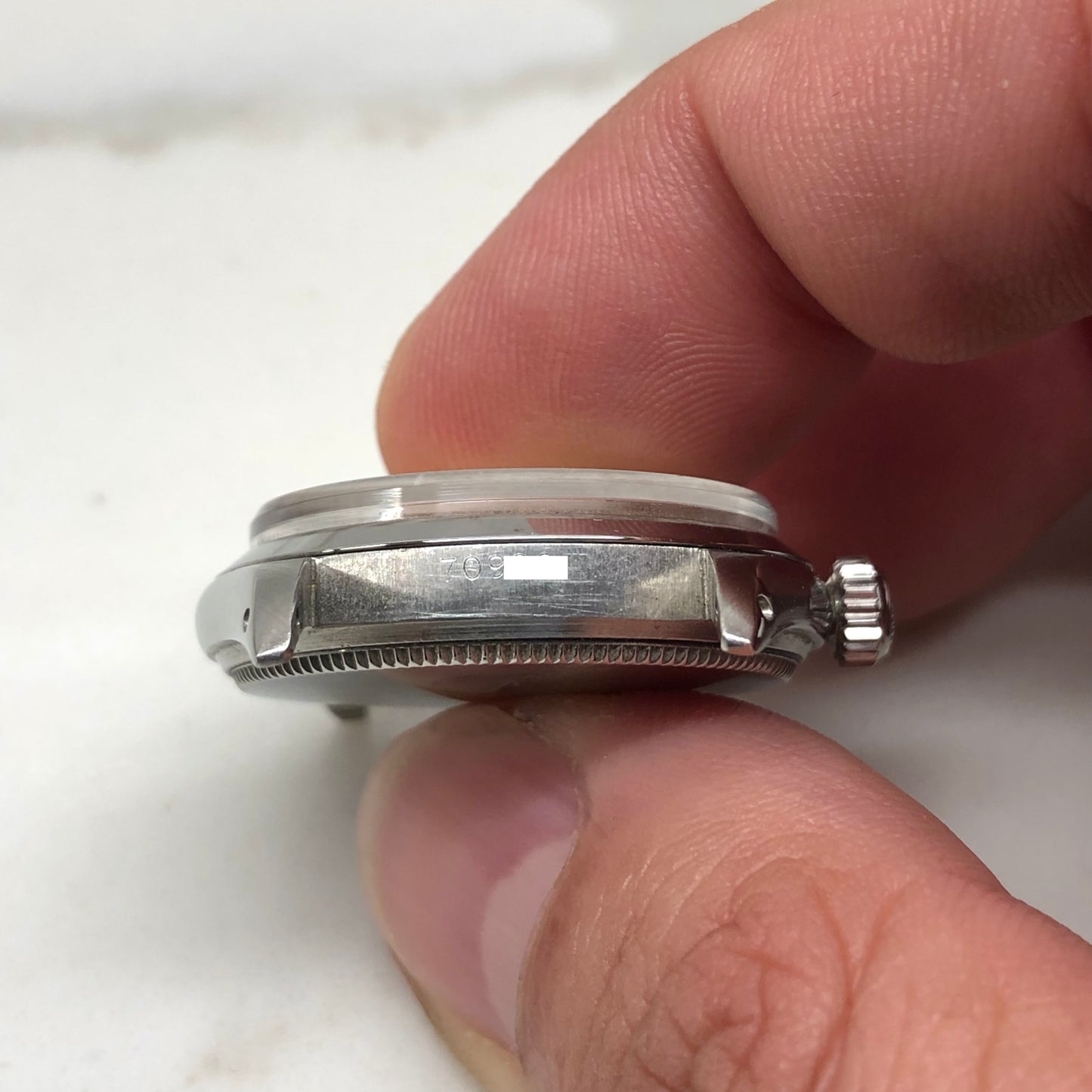 1955 Rolex Oyster Speedking 6420 Stainless Steel 31mm Precision Wristwatch with Rolex Service Card
