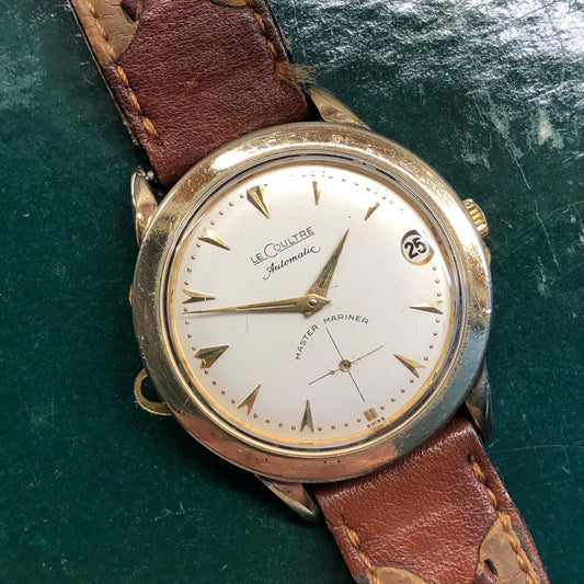 1950s LeCoultre Master Mariner Gold Filled Caliber K813 Automatic Wristwatch