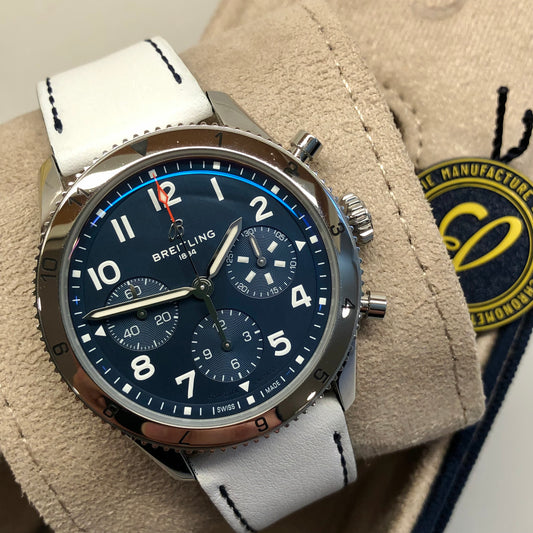 2025 Breitling Classic Avi Chronograph Tribute to Vought F4U Corsair A233801A1C1X1 Automatic Wristwatch Wristwatch with Box and Papers