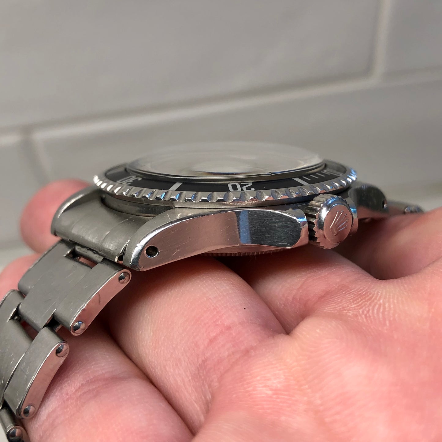 1965 Rolex Submariner 5513 Gilt Dial Meters First Long 5 Insert Stainless Steel Automatic Wristwatch - Hashtag Watch Company