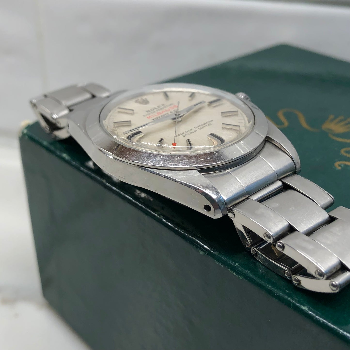 1964 Rolex Milgauss 1019 Tiffany & Co. CERN Dial Stainless Steel Wristwatch - Hashtag Watch Company