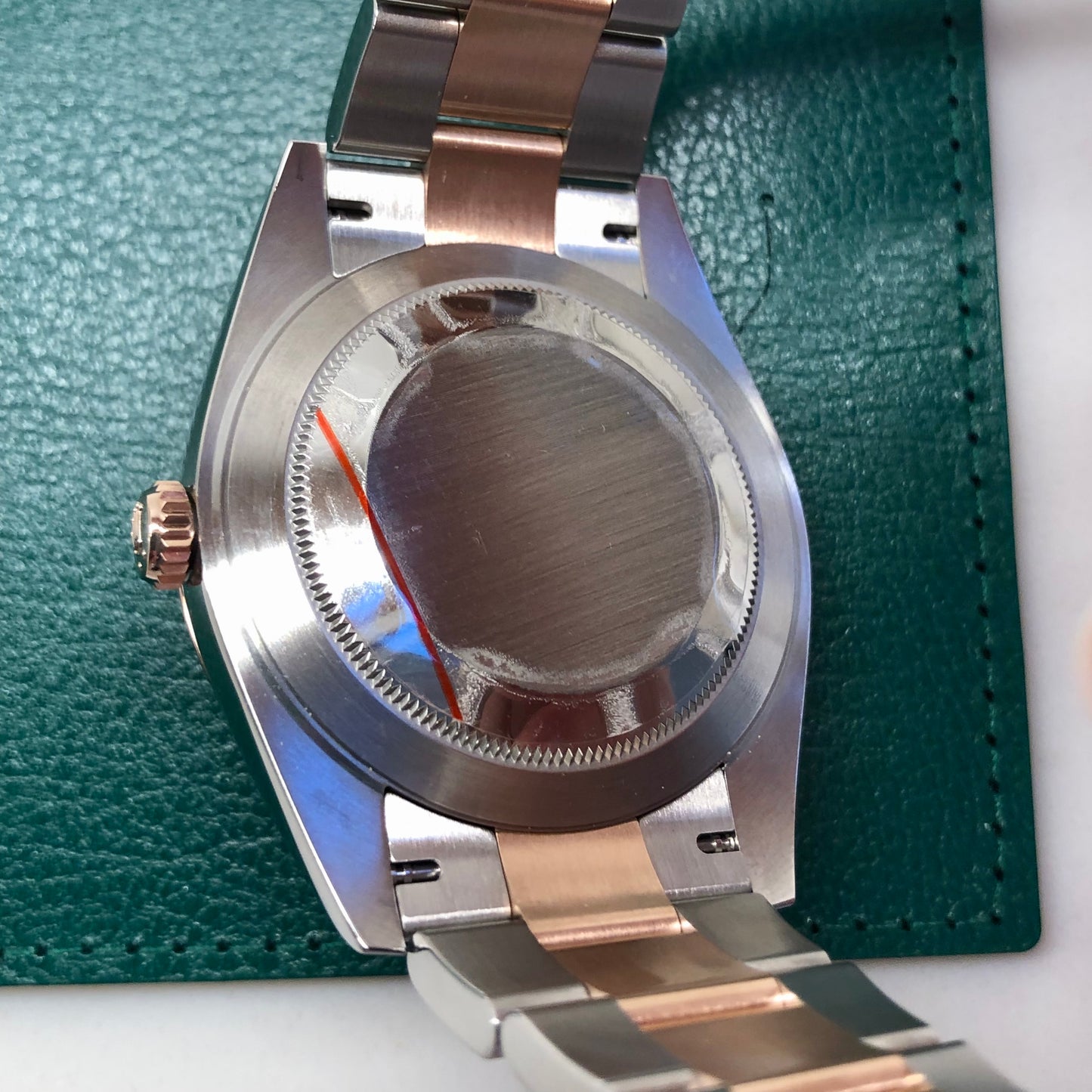 2024 Rolex Datejust 126331 Chocolate Rose Gold Fluted 41mm Two Tone Oyster Wristwatch with Box and Papers - HASHTAGWATCHCO
