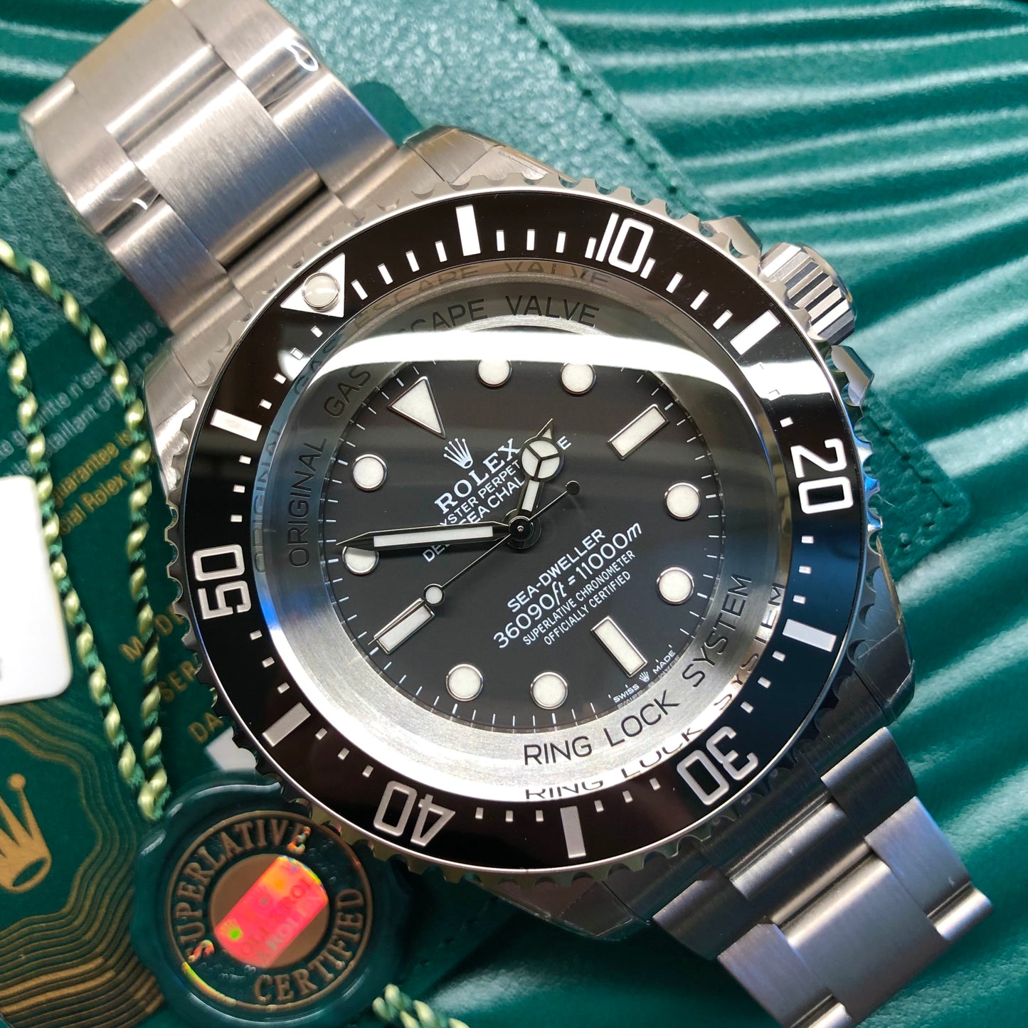 2022 Rolex Sea Dweller Deepsea Challenge 126067 Titanium 50MM Wristwatch with Box and Papers Unworn Wrapped - Hashtag Watch Company