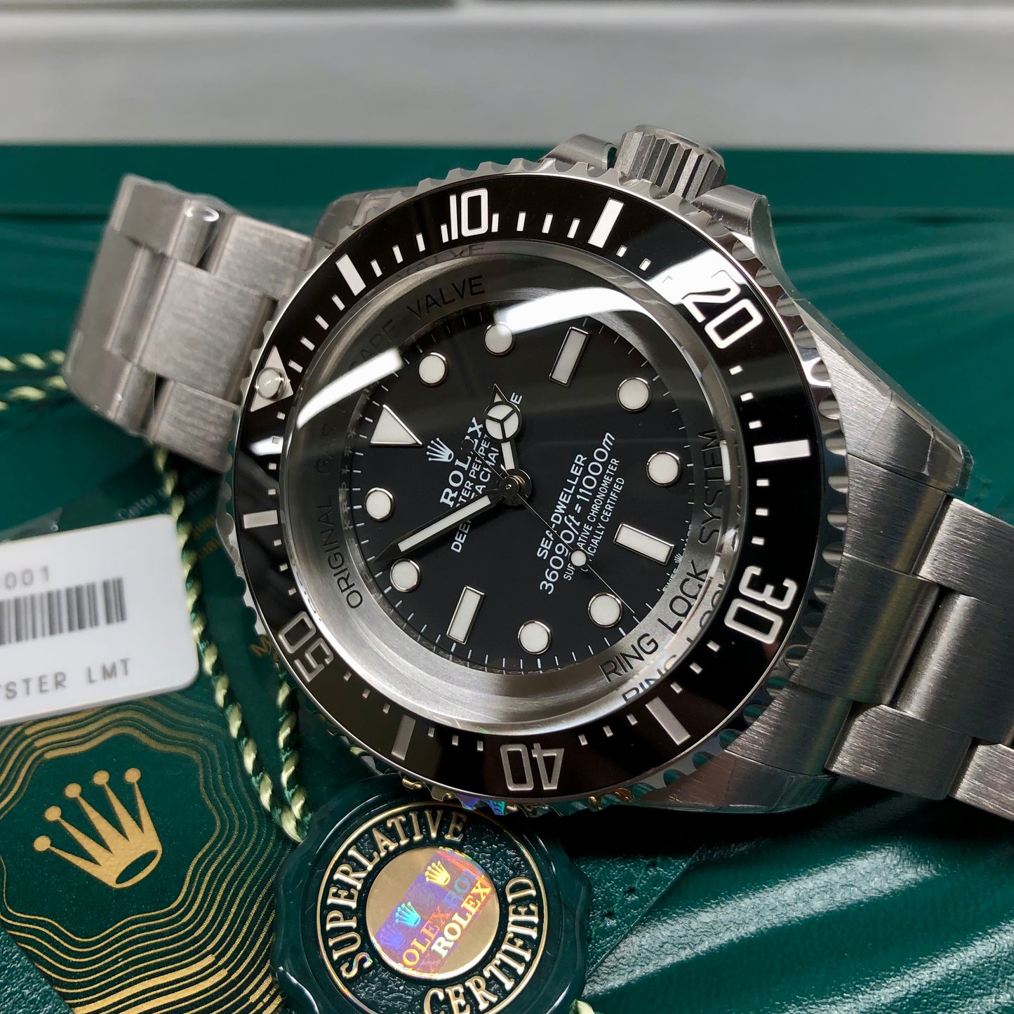 2022 Rolex Sea Dweller Deepsea Challenge 126067 Titanium 50MM Wristwatch with Box and Papers Unworn Wrapped - Hashtag Watch Company