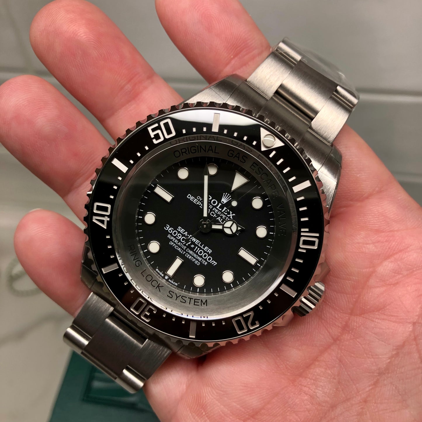 2022 Rolex Sea Dweller Deepsea Challenge 126067 Titanium 50MM Wristwatch with Box and Papers Unworn Wrapped - Hashtag Watch Company