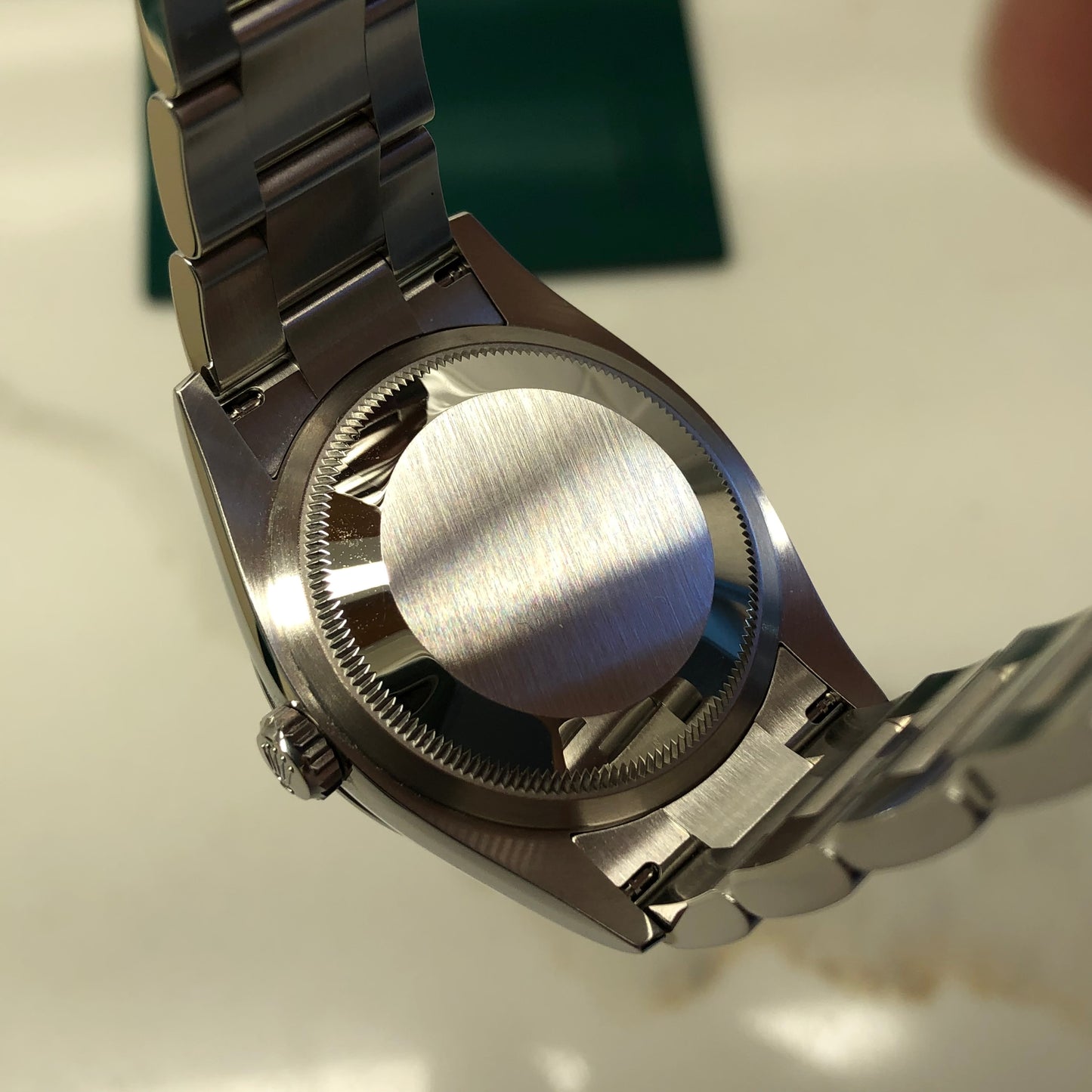 2023 Rolex Datejust 126200 Mint Green 36mm Steel Oyster Wristwatch with Box and Papers - HASHTAGWATCHCO
