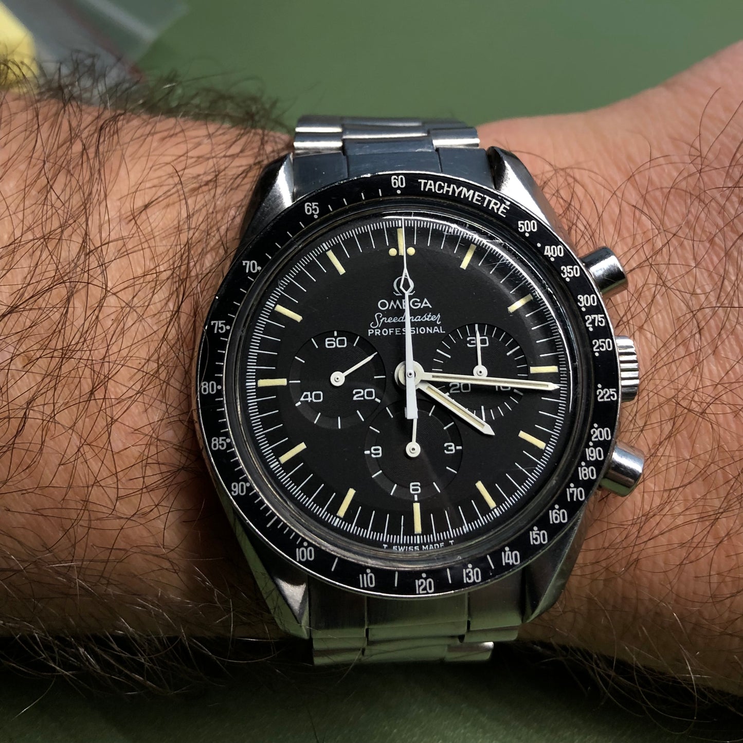 1976 Omega Speedmaster Professional 145.022 Chronograph 861 Manual Wristwatch - HASHTAGWATCHCO