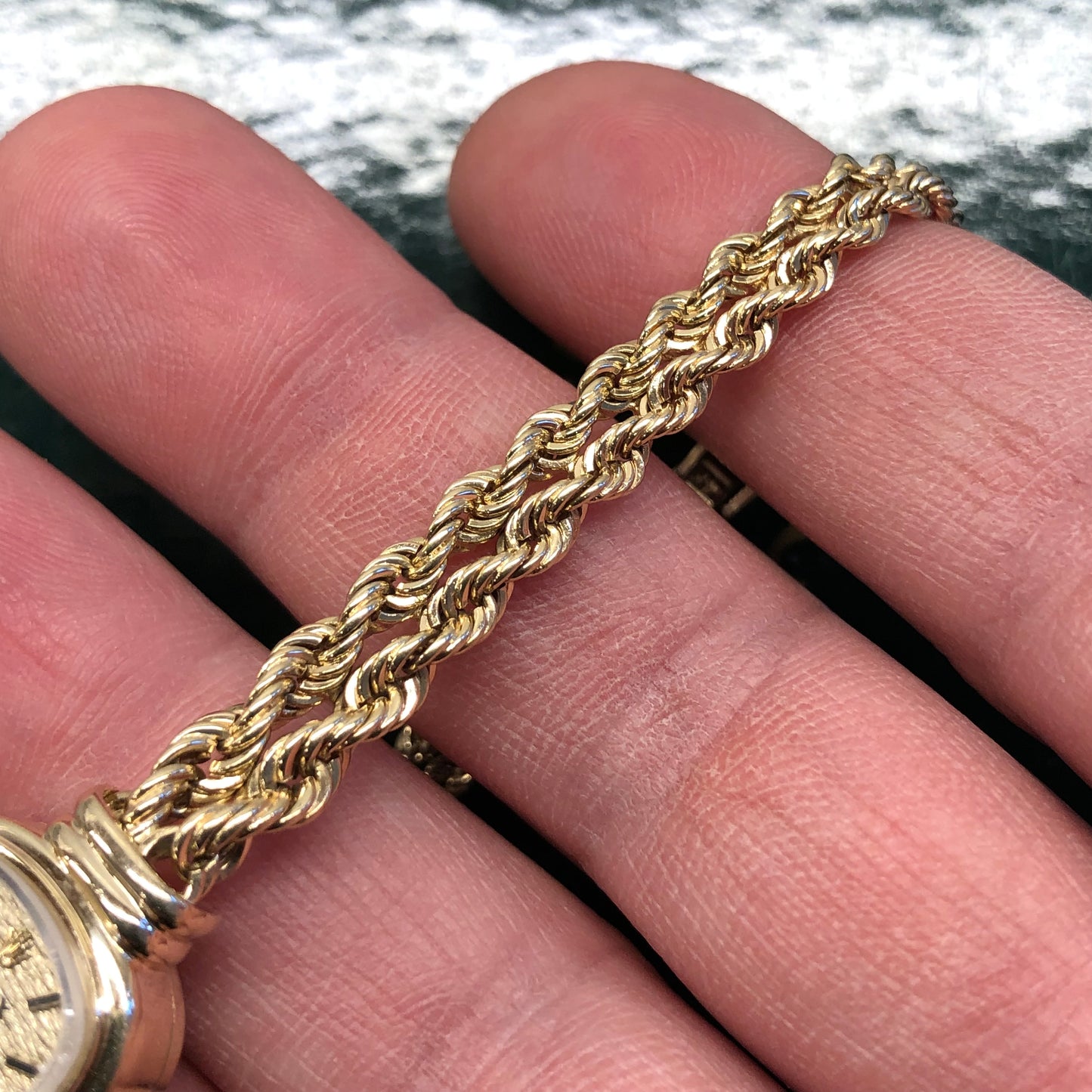 1954 Rolex Ladies Dress 8444 14K Yellow Gold Dress Cocktail Wristwatch - HASHTAGWATCHCO