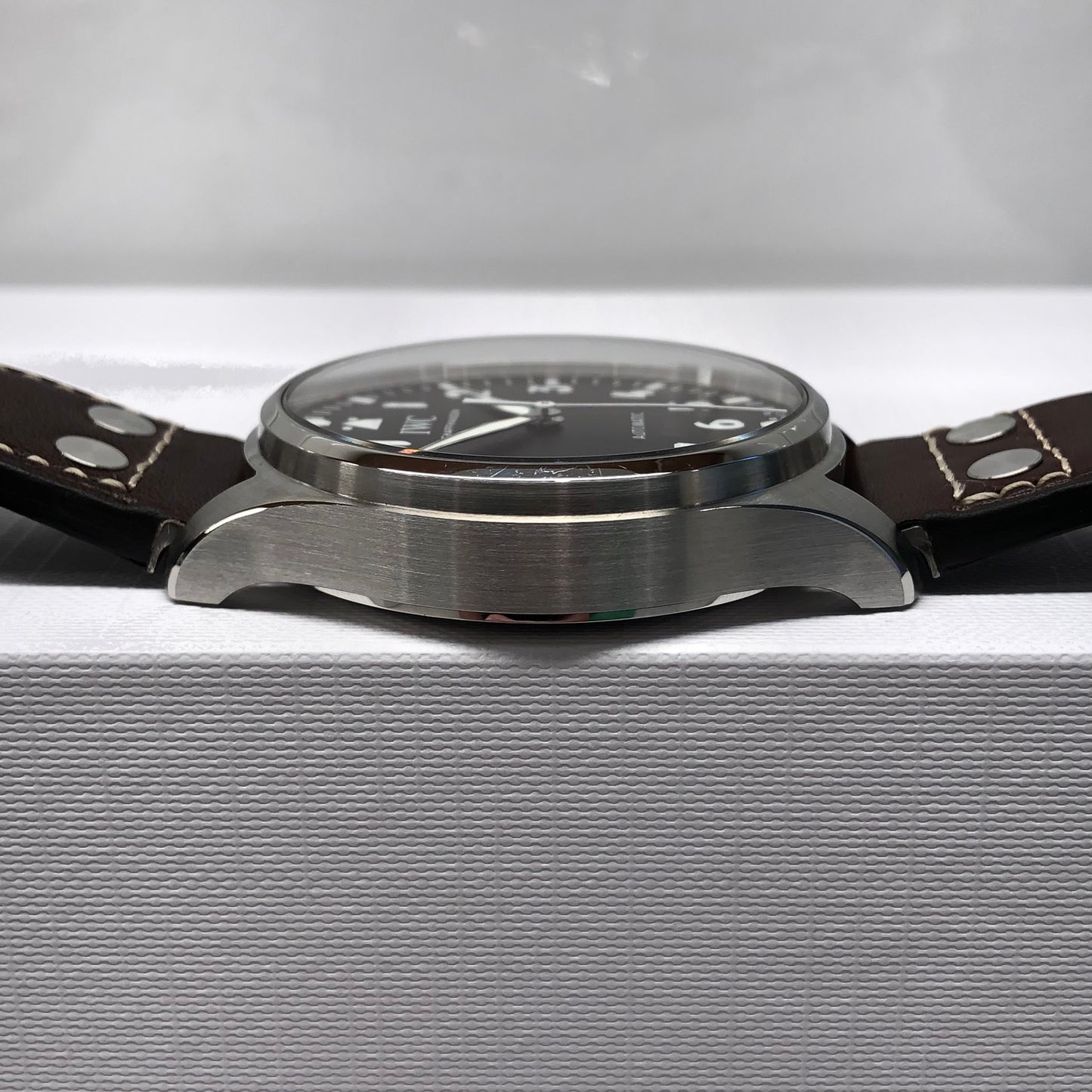 2023 IWC Big Pilot 43 IW329301 Automatic Black Dial Men's Wristwatch with Box and Papers Unworn - Hashtag Watch Company