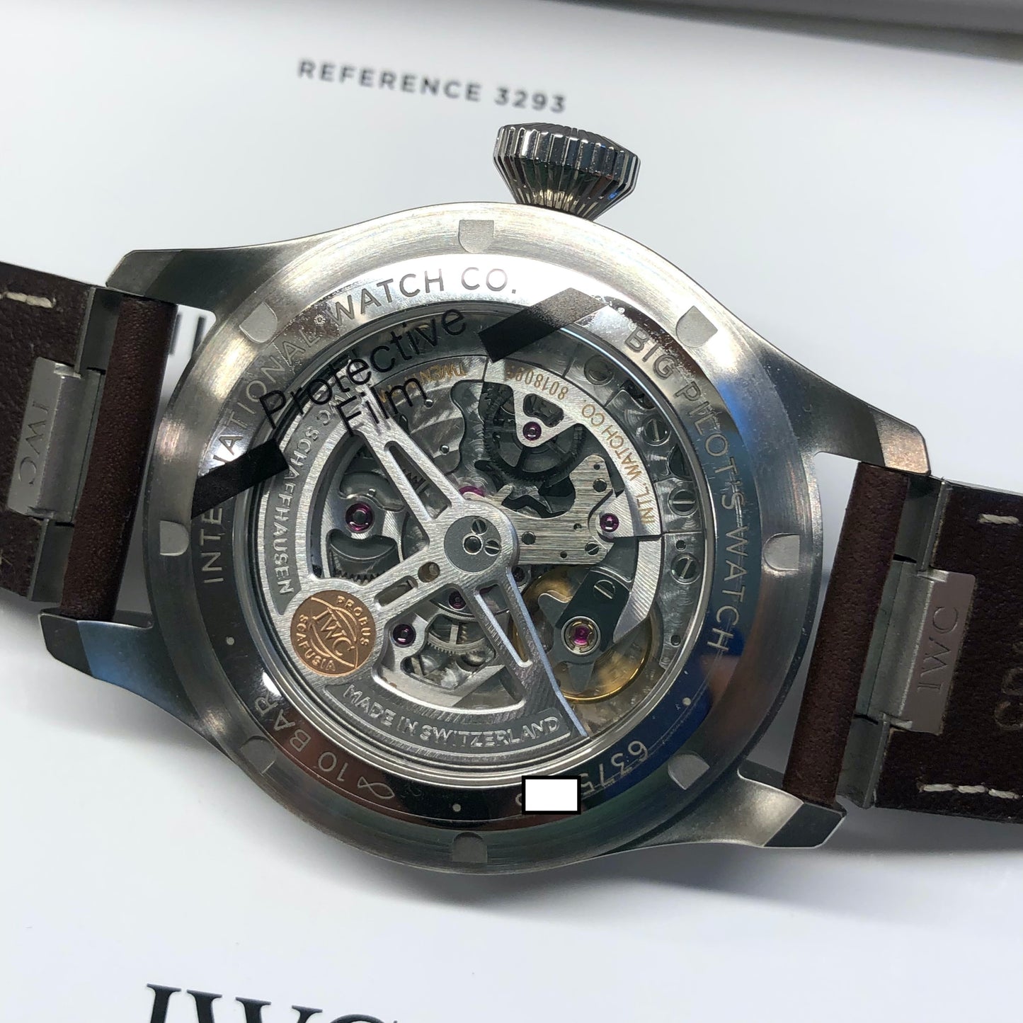 2023 IWC Big Pilot 43 IW329301 Automatic Black Dial Men's Wristwatch with Box and Papers Unworn - Hashtag Watch Company