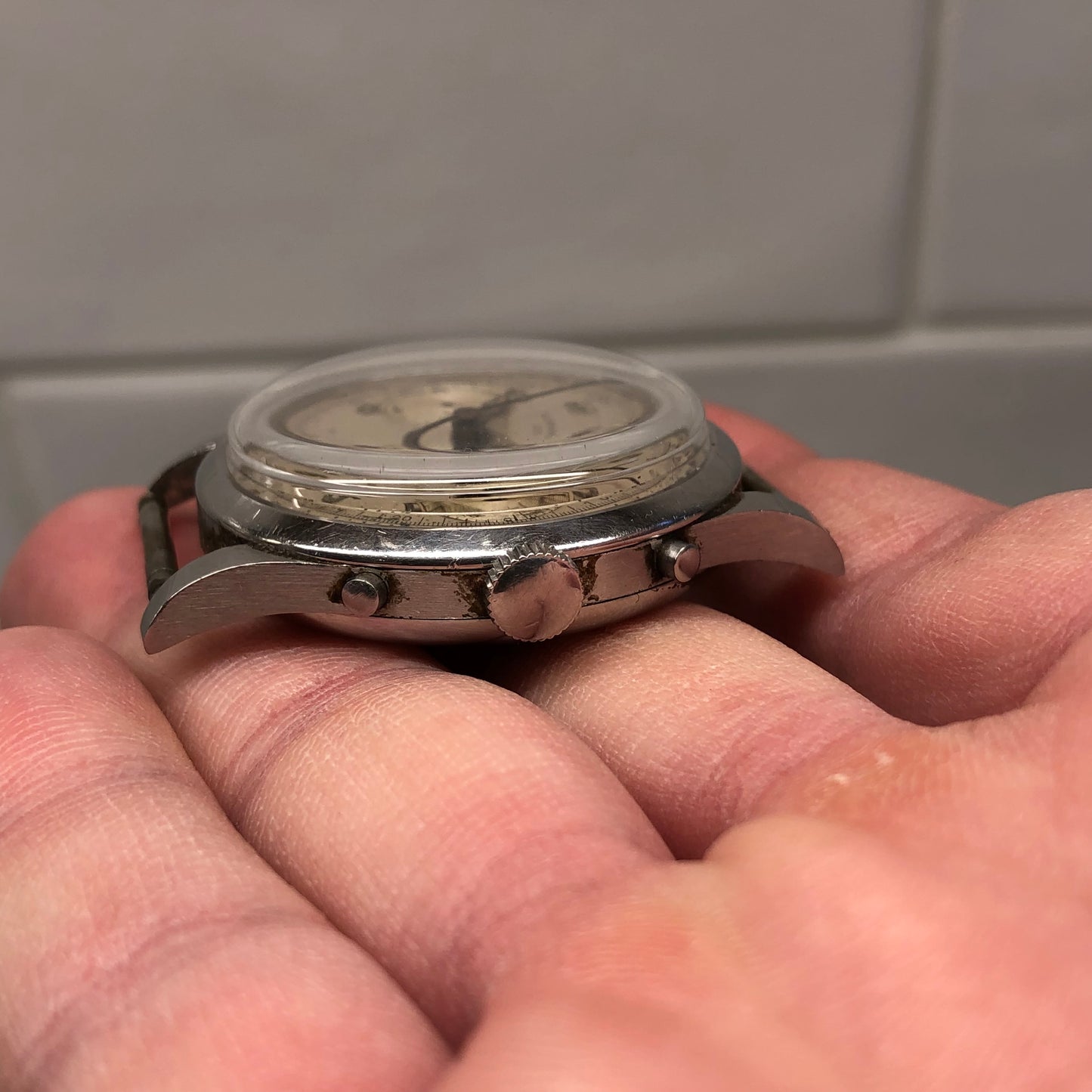 1960s Universal Geneve Uni-Compax 22492 Spillino Caliber 287 Chronograph Wristwatch - HASHTAGWATCHCO