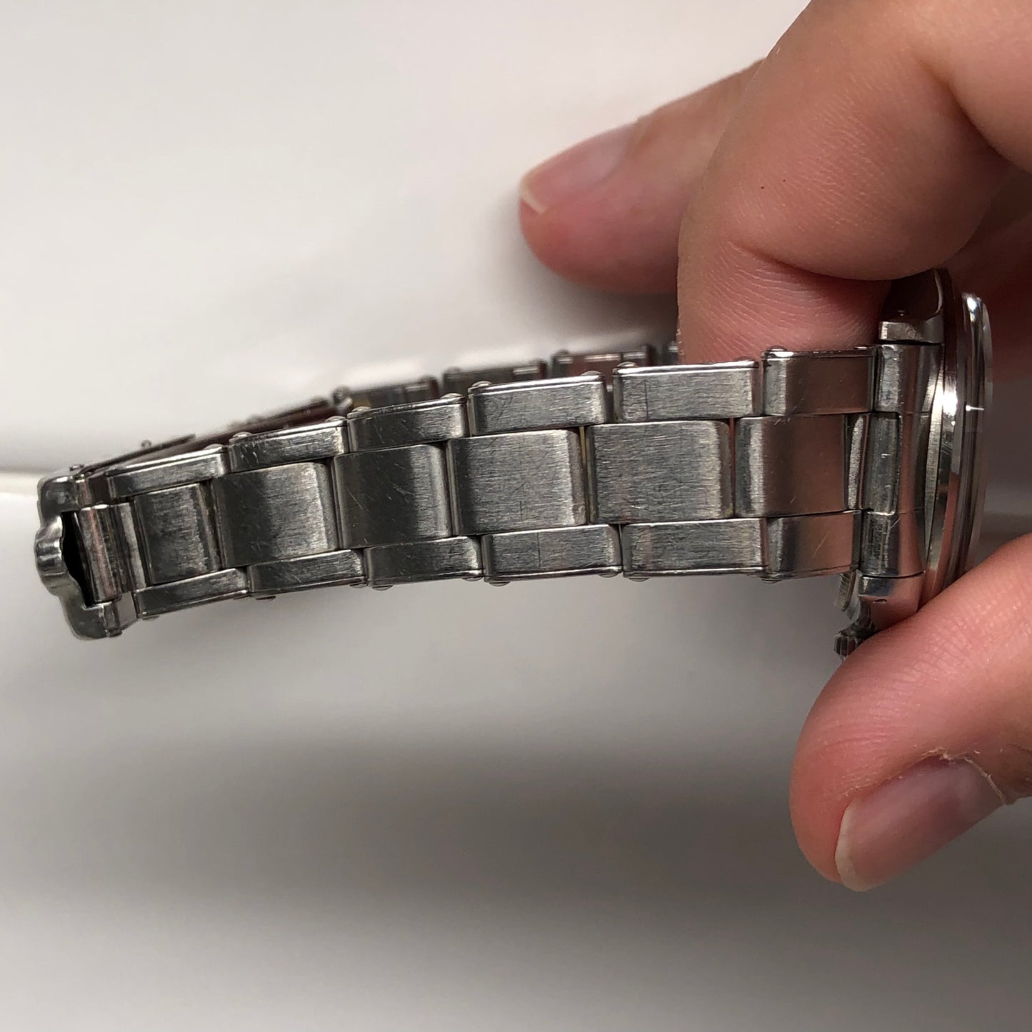 1963 Rolex Oysterdate Precision 6466 Tropical Gilt Dial Stainless Steel Wristwatch - HASHTAGWATCHCO