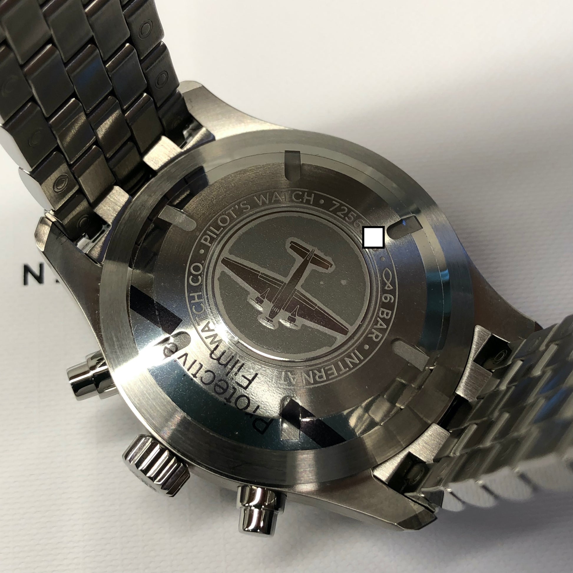 2023 IWC Pilot IW377710 Automatic Chronograph Black Dial Men's Watch with Box and Papers Unworn - Hashtag Watch Company