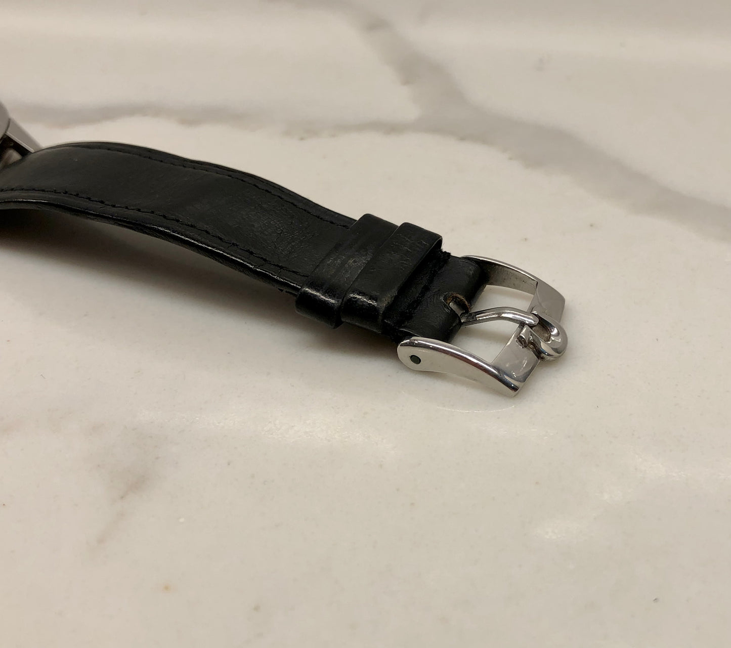 1950s Omega Seamaster Stainless Steel Dress Watch Manual 35mm Wristwatch - HASHTAGWATCHCO