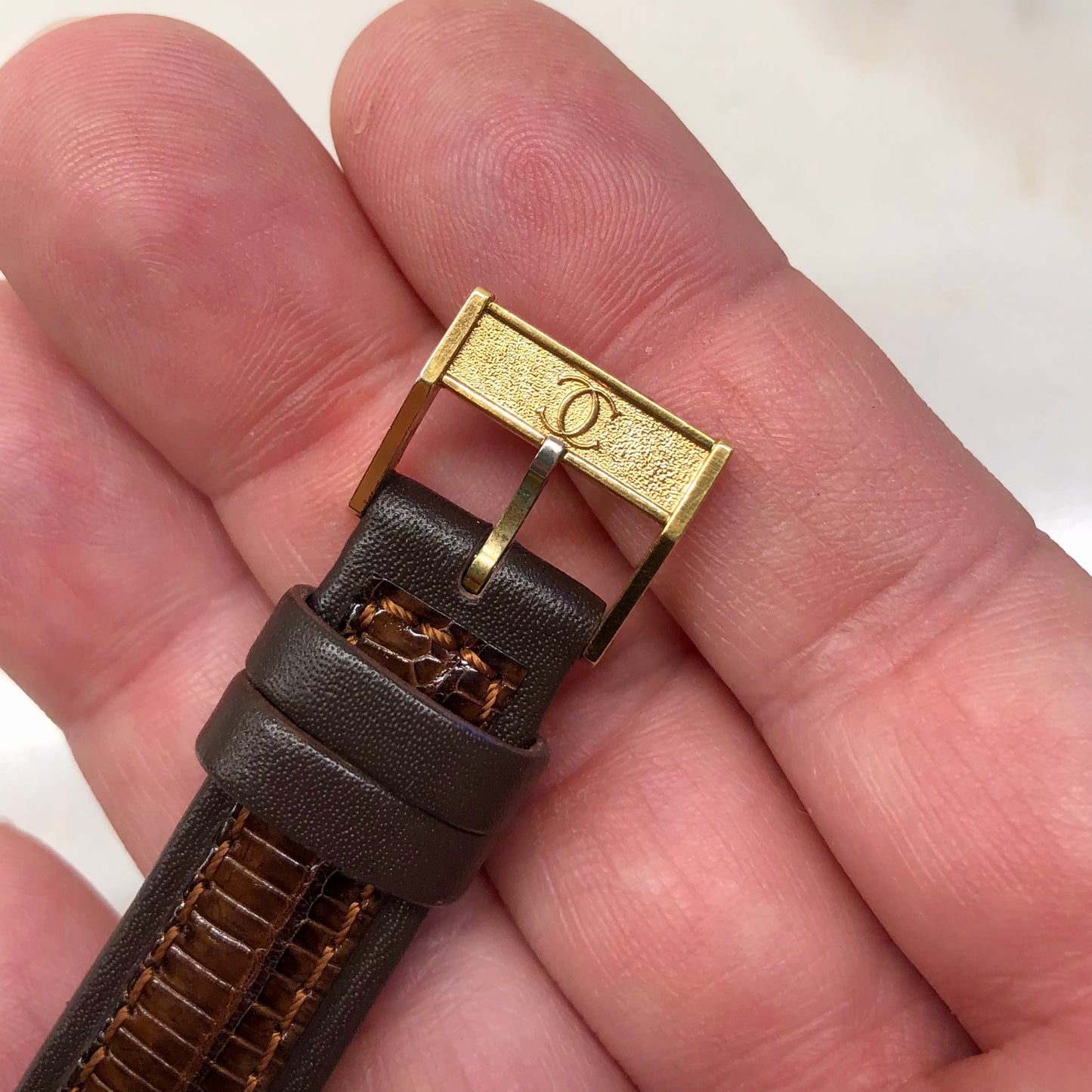 1975 Cartier Tank Palissandre de Rio 20611 Manual Wind Wood Wristwatch - HASHTAGWATCHCO