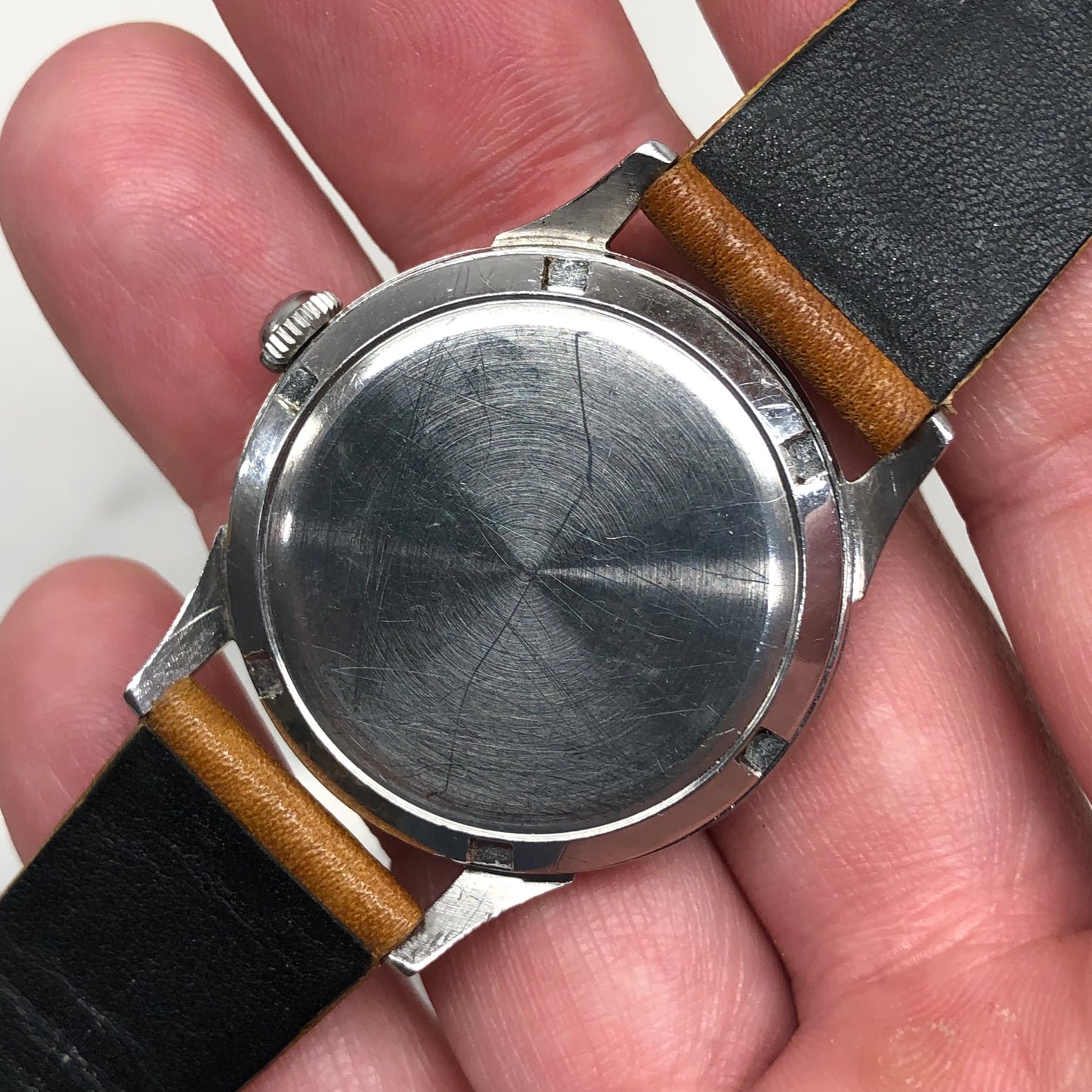 1954 Omega Stainless Steel Breguet Numerals Caliber 344 Automatic Dress Wristwatch - HASHTAGWATCHCO