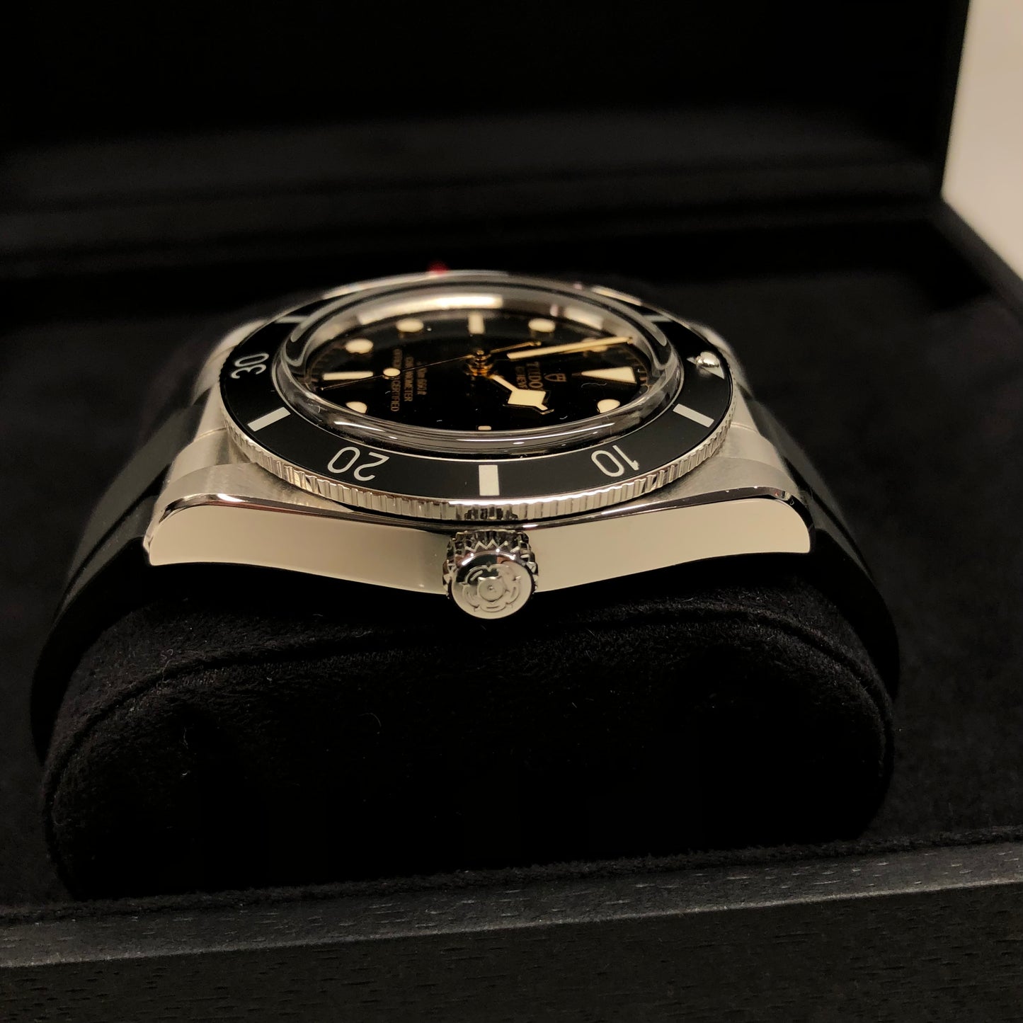2023 Tudor Black Bay 54 79000N Black Steel Rubber Wristwatch with Box and Papers - HASHTAGWATCHCO