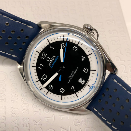 Omega Seamaster Olympic Time Keeper Limited Edition 522.32.40.20.01.001 Steel Mens Wristwatch with Box and Papers - HASHTAGWATCHCO