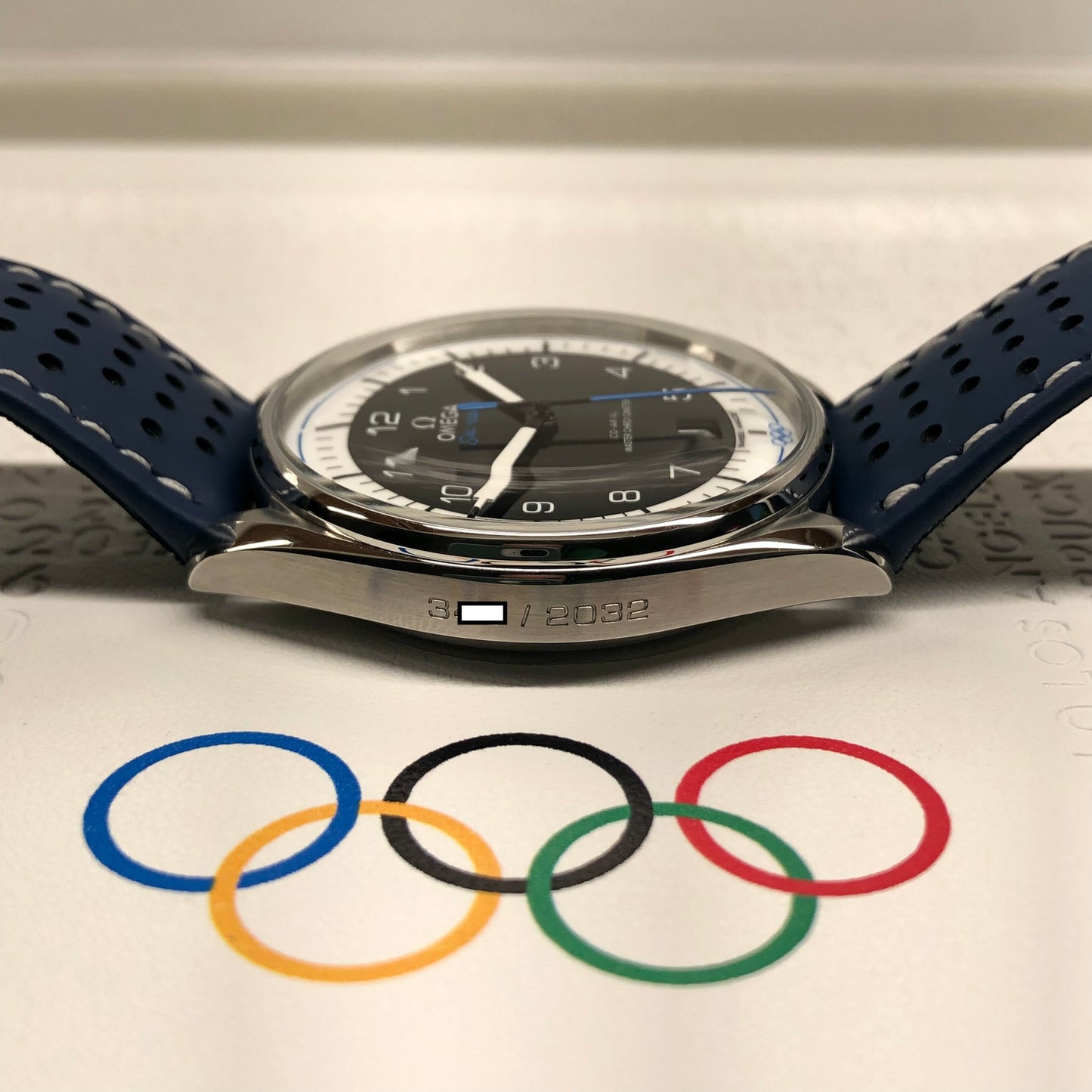 Omega Seamaster Olympic Time Keeper Limited Edition 522.32.40.20.01.001 Steel Mens Wristwatch with Box and Papers - HASHTAGWATCHCO