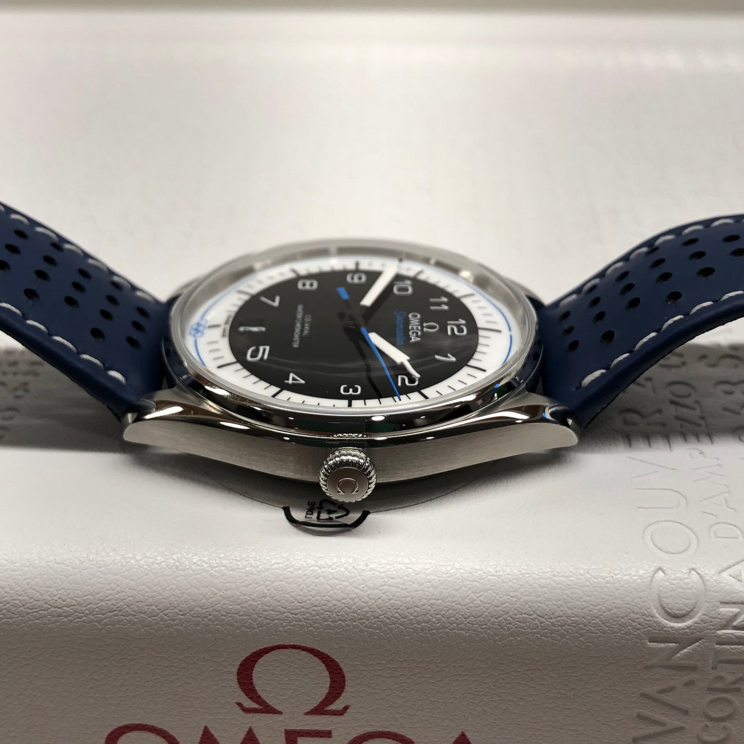 Omega Seamaster Olympic Time Keeper Limited Edition 522.32.40.20.01.001 Steel Mens Wristwatch with Box and Papers - HASHTAGWATCHCO