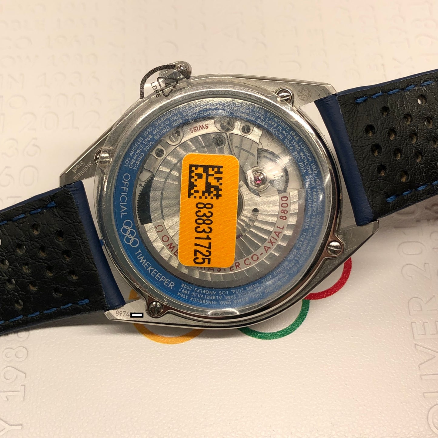 Omega Seamaster Olympic Time Keeper Limited Edition 522.32.40.20.01.001 Steel Mens Wristwatch with Box and Papers - HASHTAGWATCHCO