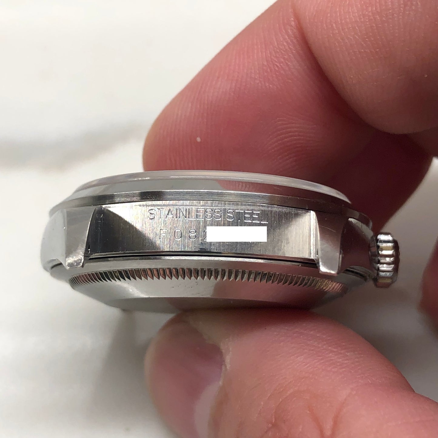 2003 Rolex Datejust 16200 Black Stick Oyster Perpetual Automatic Wristwatch with Papers - HASHTAGWATCHCO