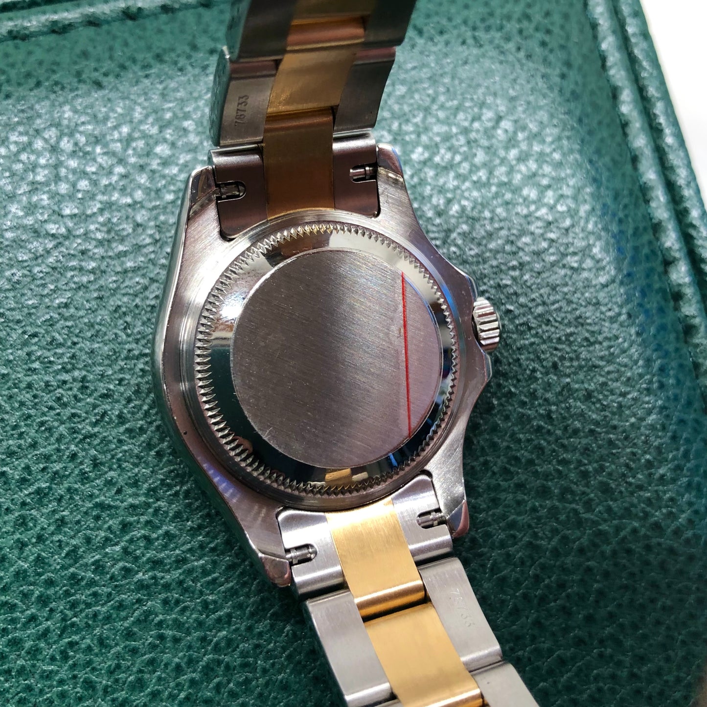 2002 Rolex Yachtmaster 169623 Two Tone Silver Oyster 29mm Automatic Wristwatch - HASHTAGWATCHCO