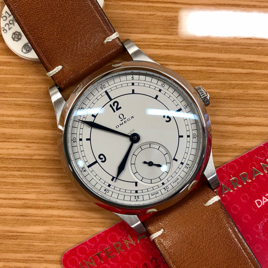 2022 Omega CK 859 39mm 511.12.39.21.99.002 Leather Wristwatch with Box and Papers - HASHTAGWATCHCO