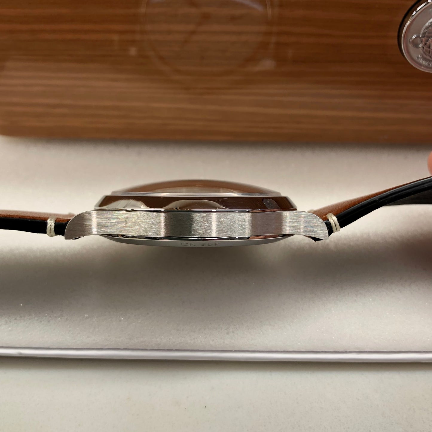 2022 Omega CK 859 39mm 511.12.39.21.99.002 Leather Wristwatch with Box and Papers - HASHTAGWATCHCO