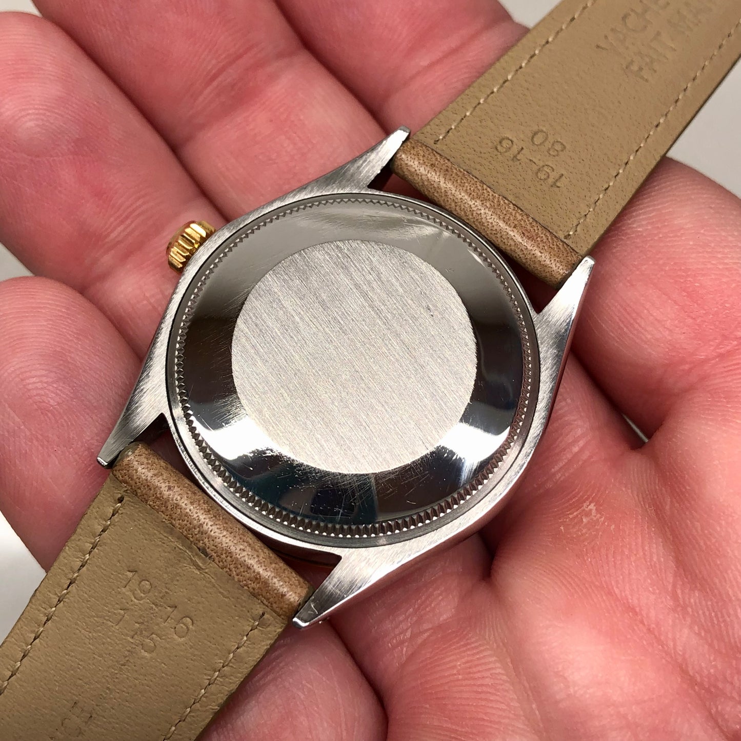 1976 Rolex Oyster Perpetual 1002 Two Tone Automatic Wristwatch