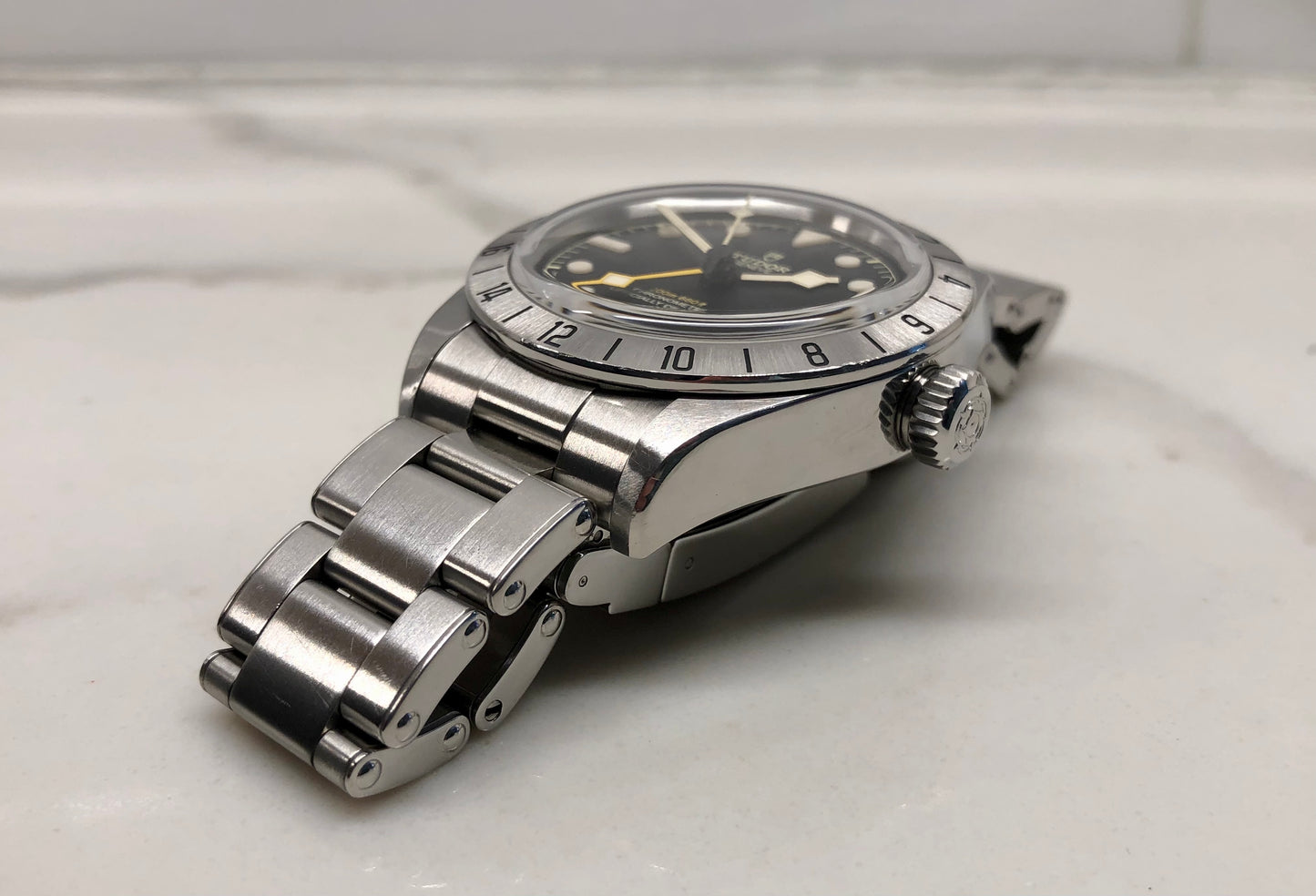 2022 Tudor Black Bay Pro GMT 79470 Steel Wristwatch with Box and Papers