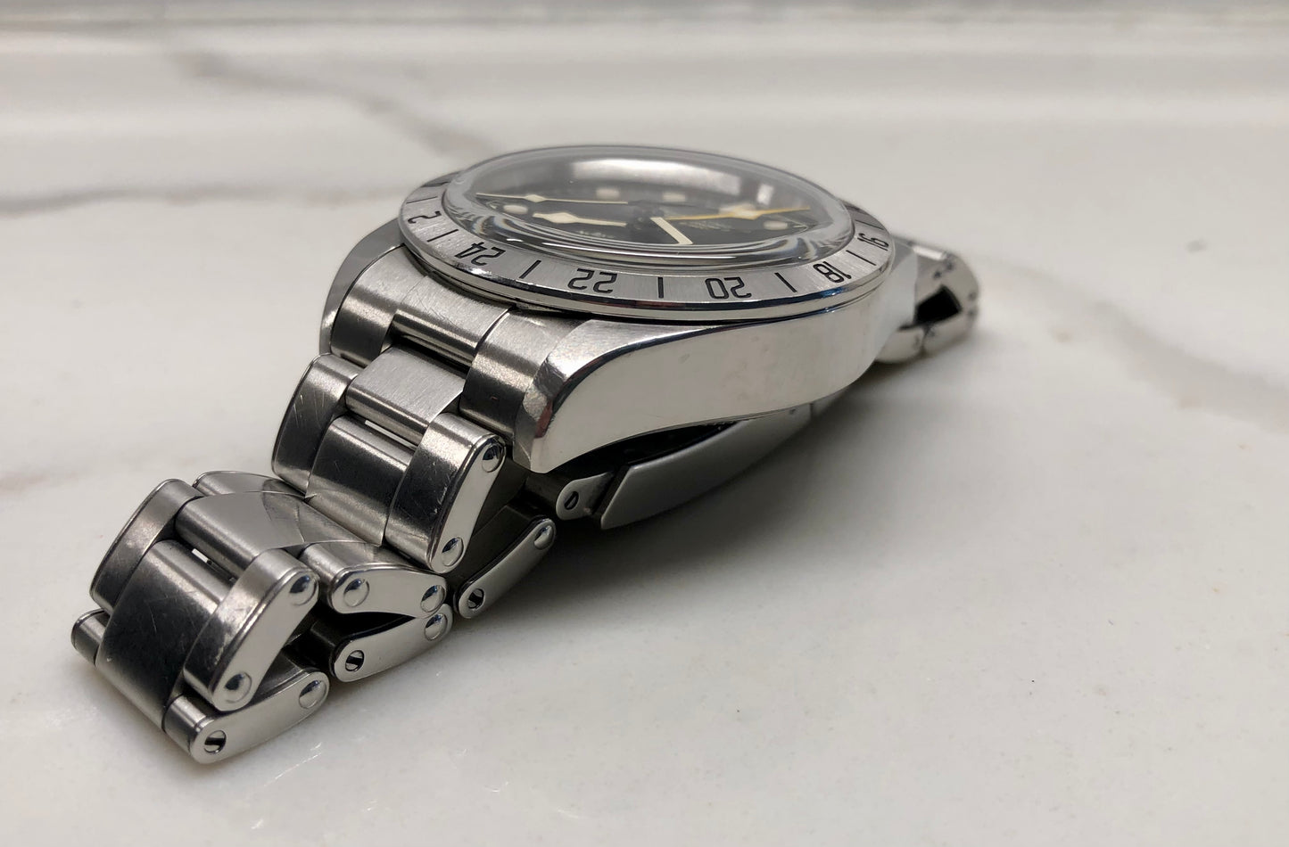 2022 Tudor Black Bay Pro GMT 79470 Steel Wristwatch with Box and Papers